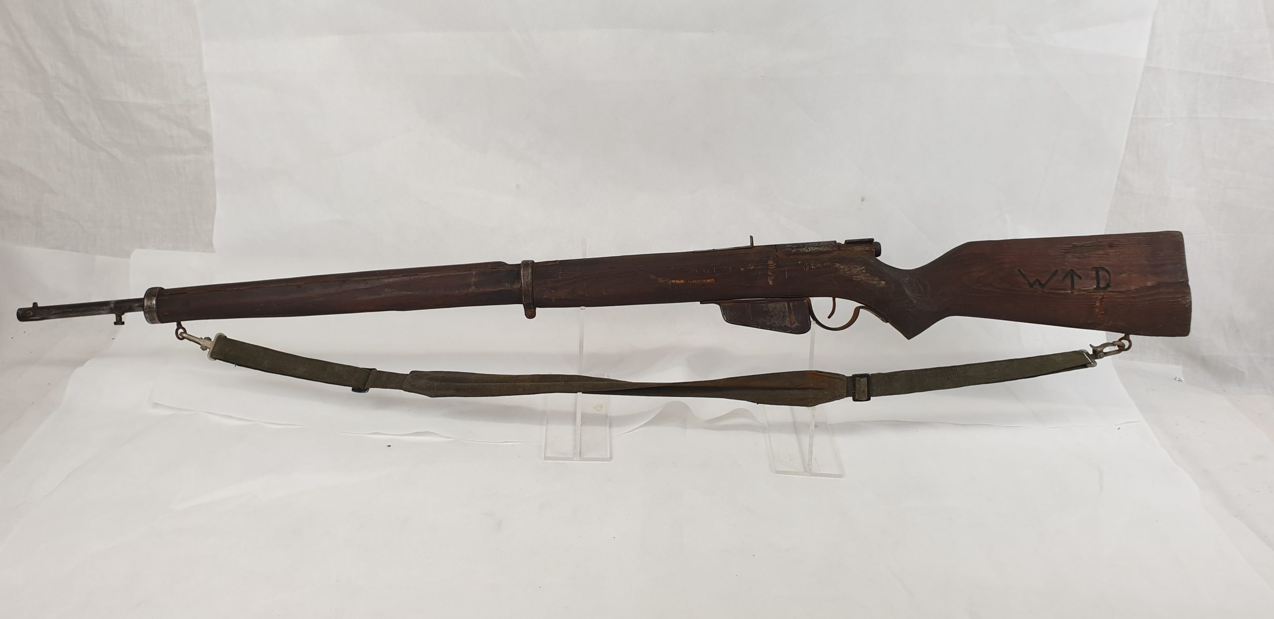 WW2 Dockyard Training Wooden Model of a SMLE Rifle - Image 2