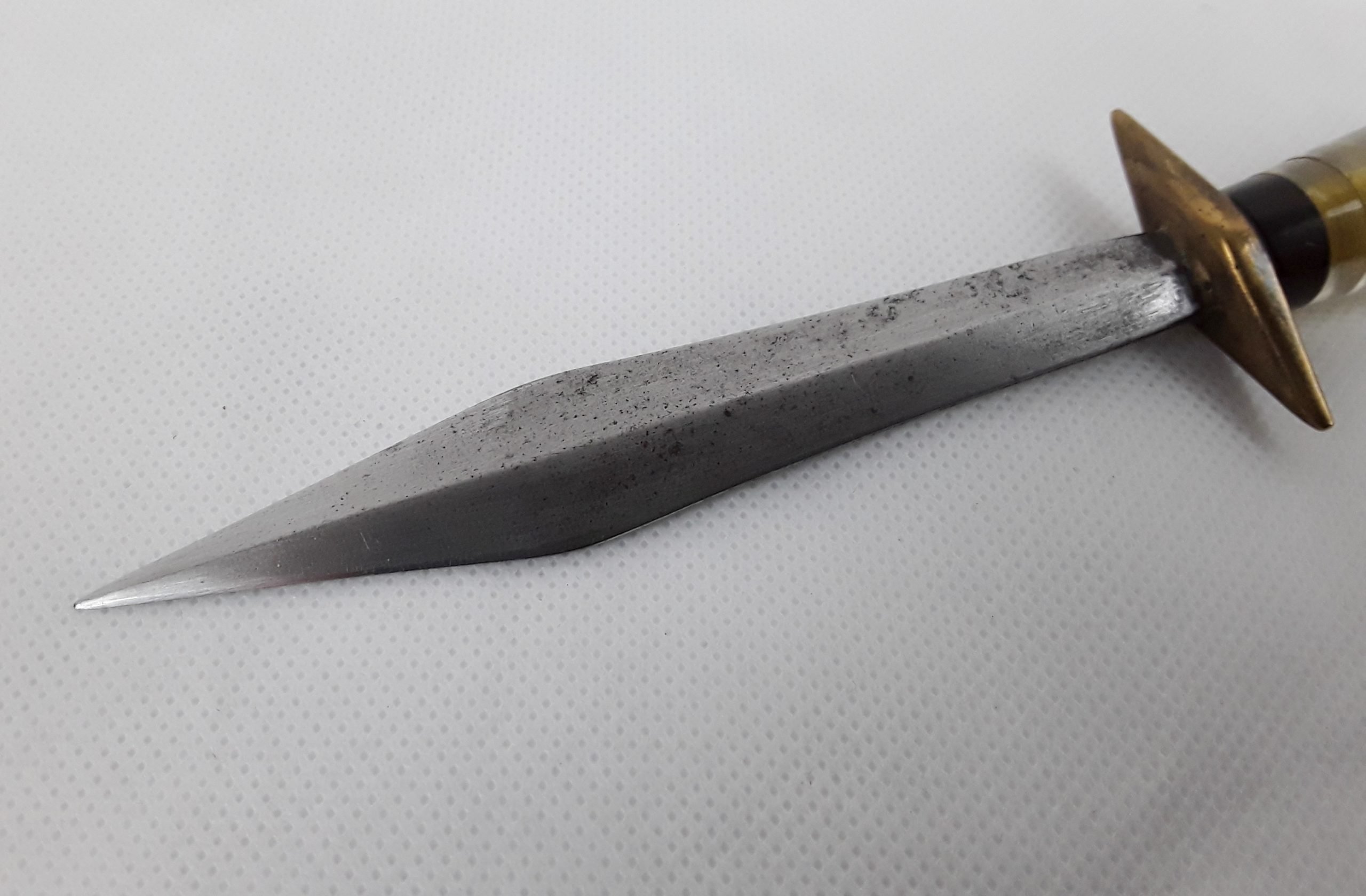 British RAF WW2 Trench Knife With Its Handle Made From Perspex From Aircraft Canopies - Image 5
