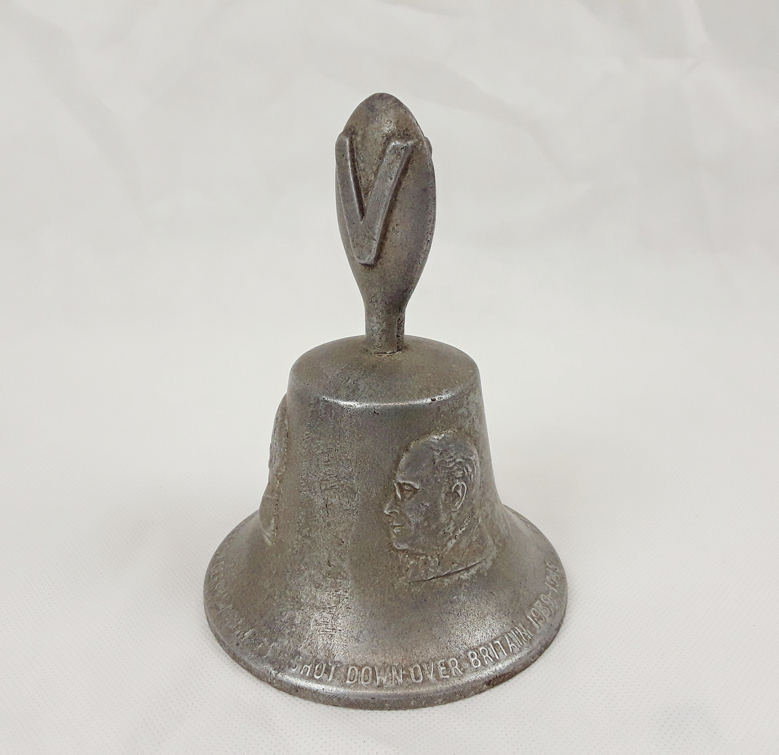 WW2 Victory Bell Made From The Metal Of Shot Down German Luftwaffe Aircraft - Image 3