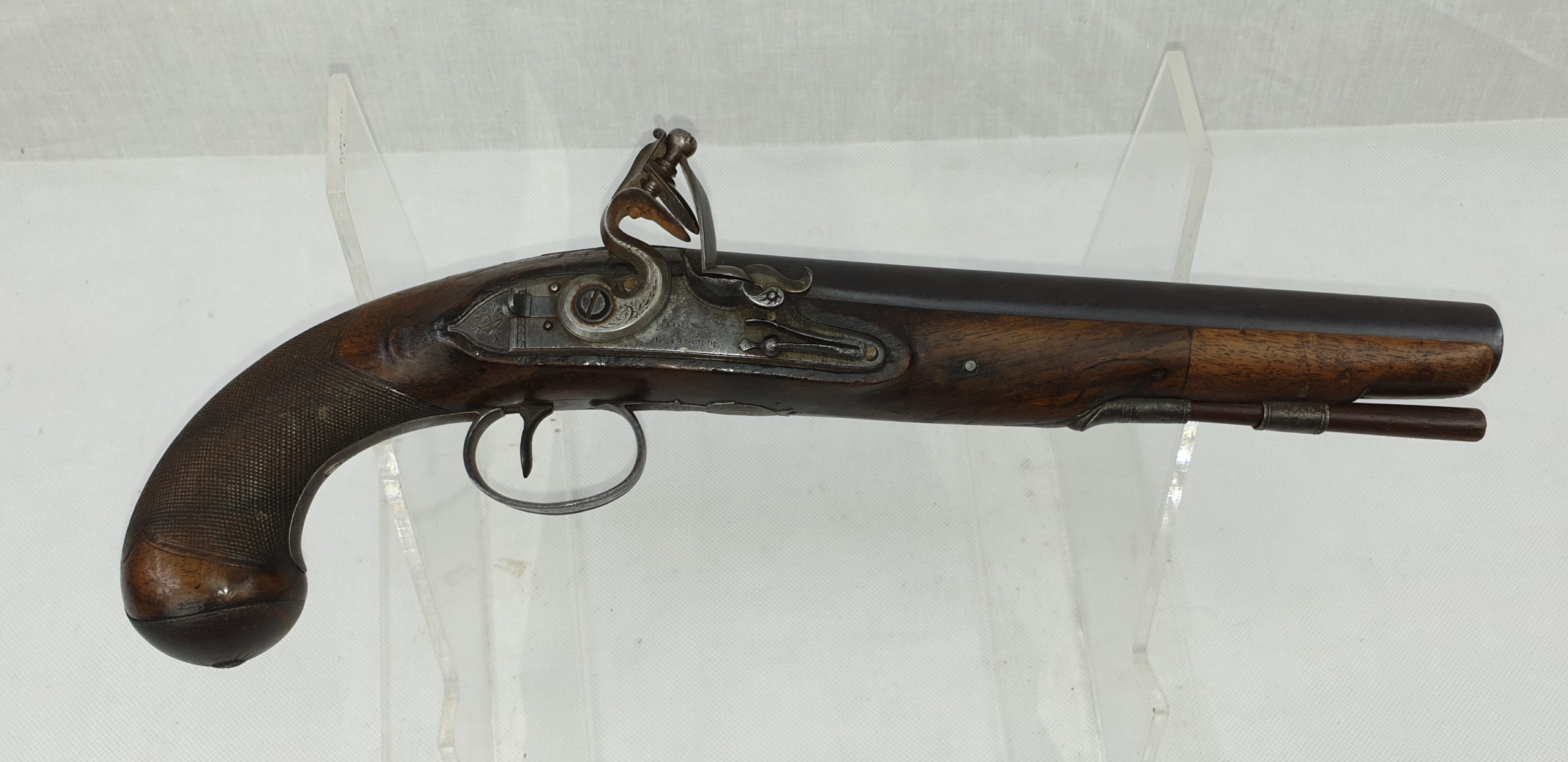 18th Century Flintlock Pistol by John Richards