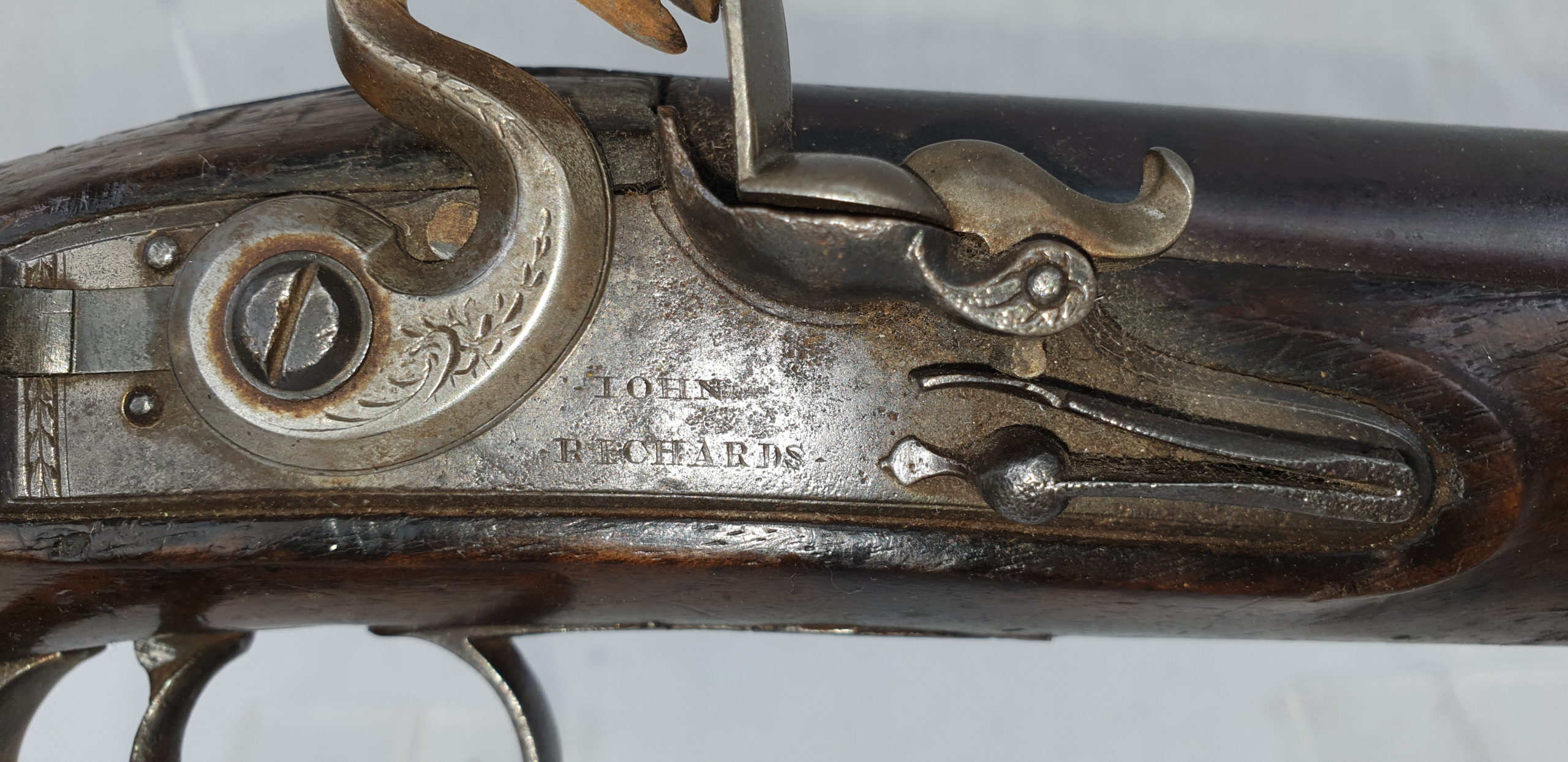 18th Century Flintlock Pistol by John Richards - Image 4