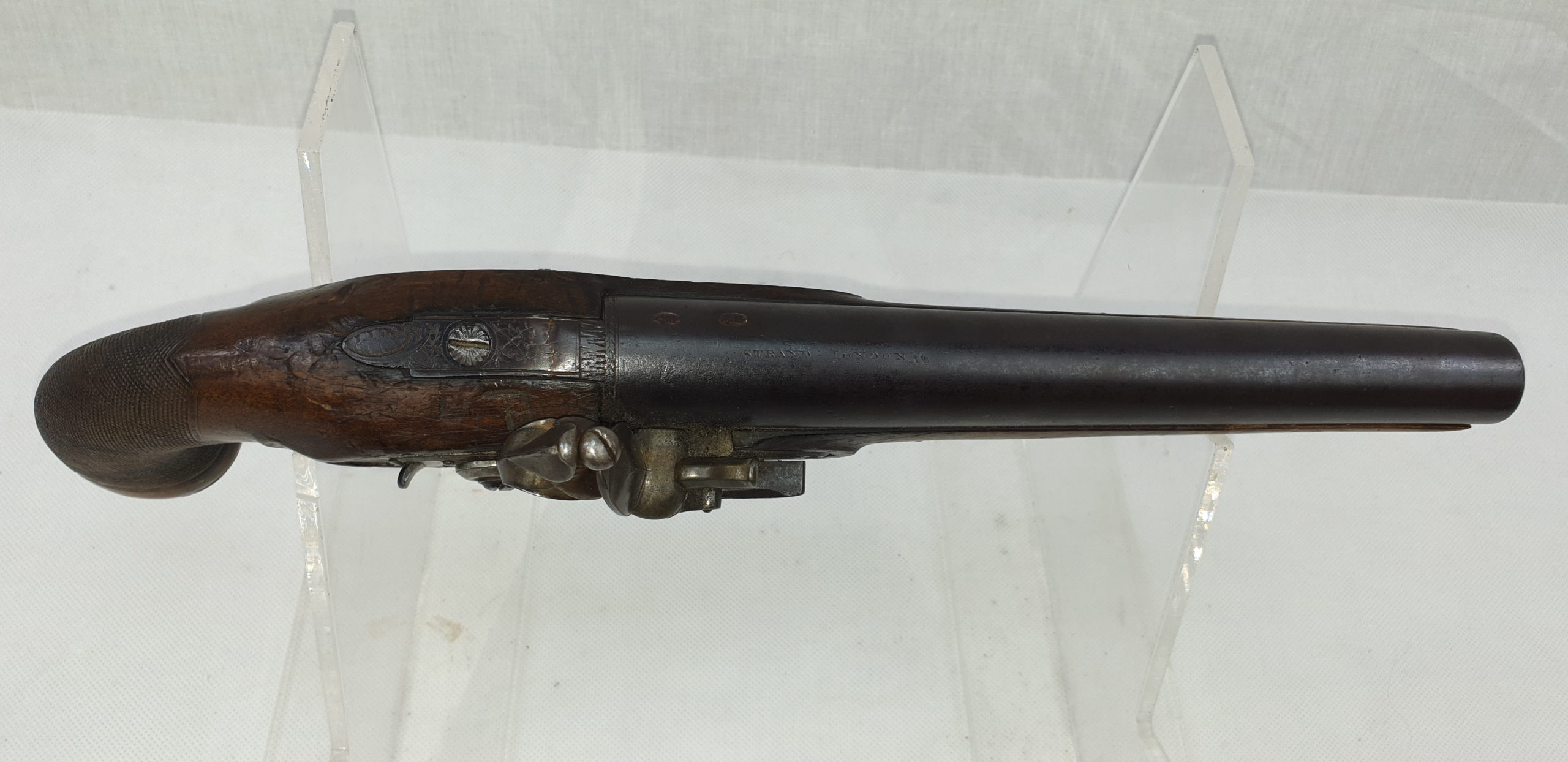 18th Century Flintlock Pistol by John Richards - Image 8