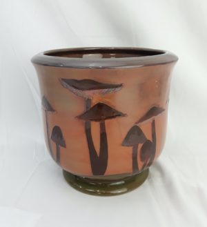 1991 Moorcroft Claremont Pattern Jardiniere*