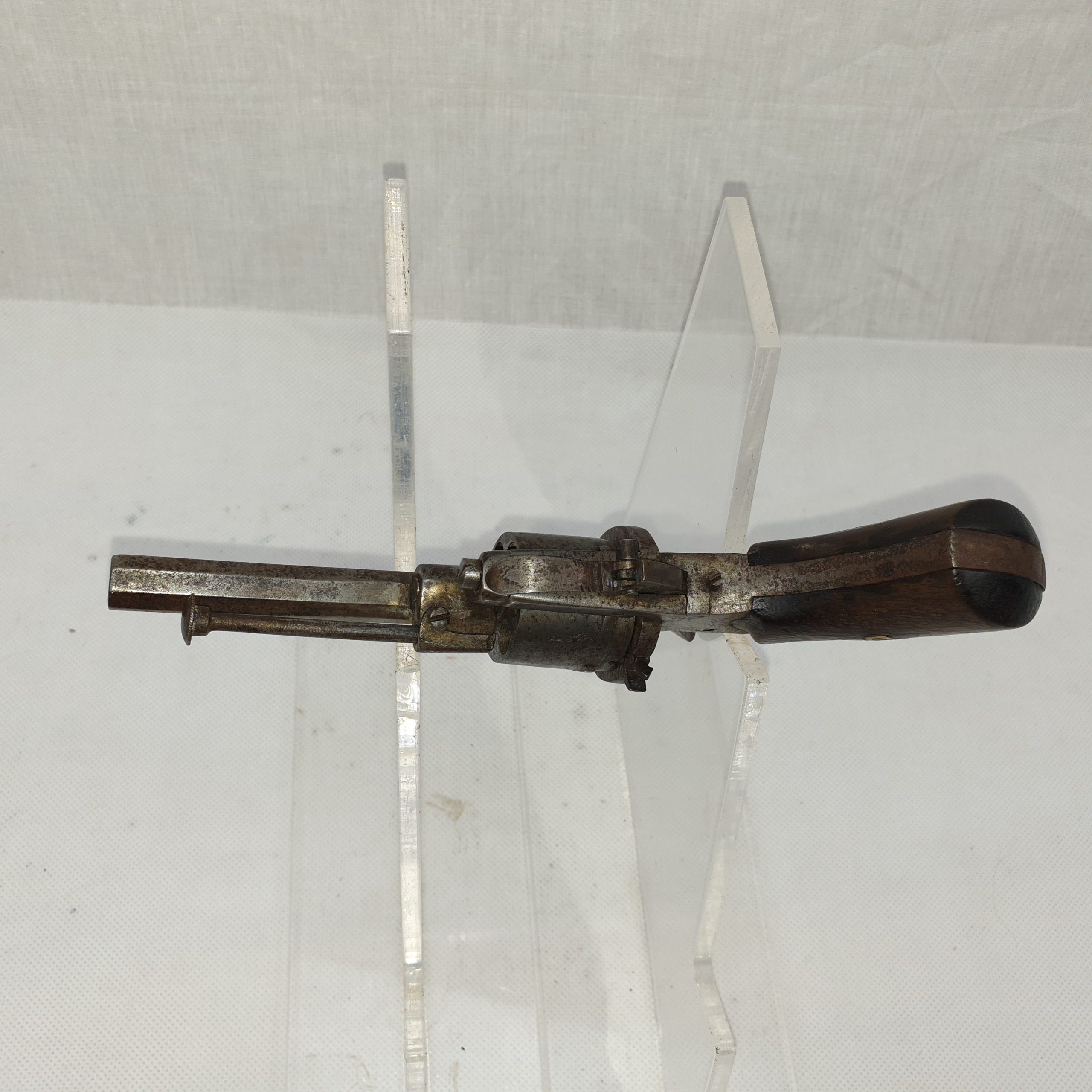 19th Century Belgian pinfire Revolver - Image 6