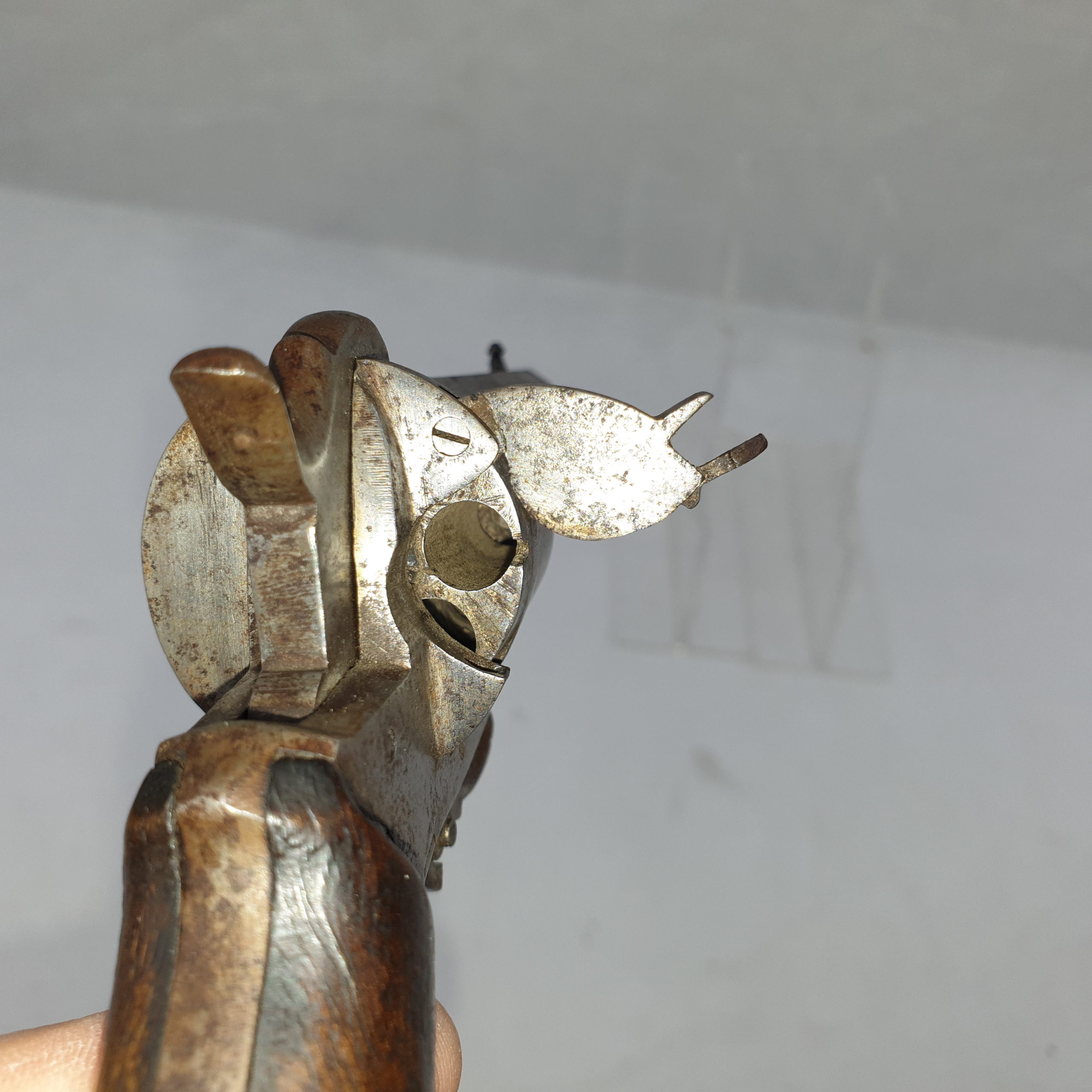 19th Century Belgian pinfire Revolver - Image 7