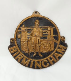 Replica of a 19th Century Birmingham Fire Plaque