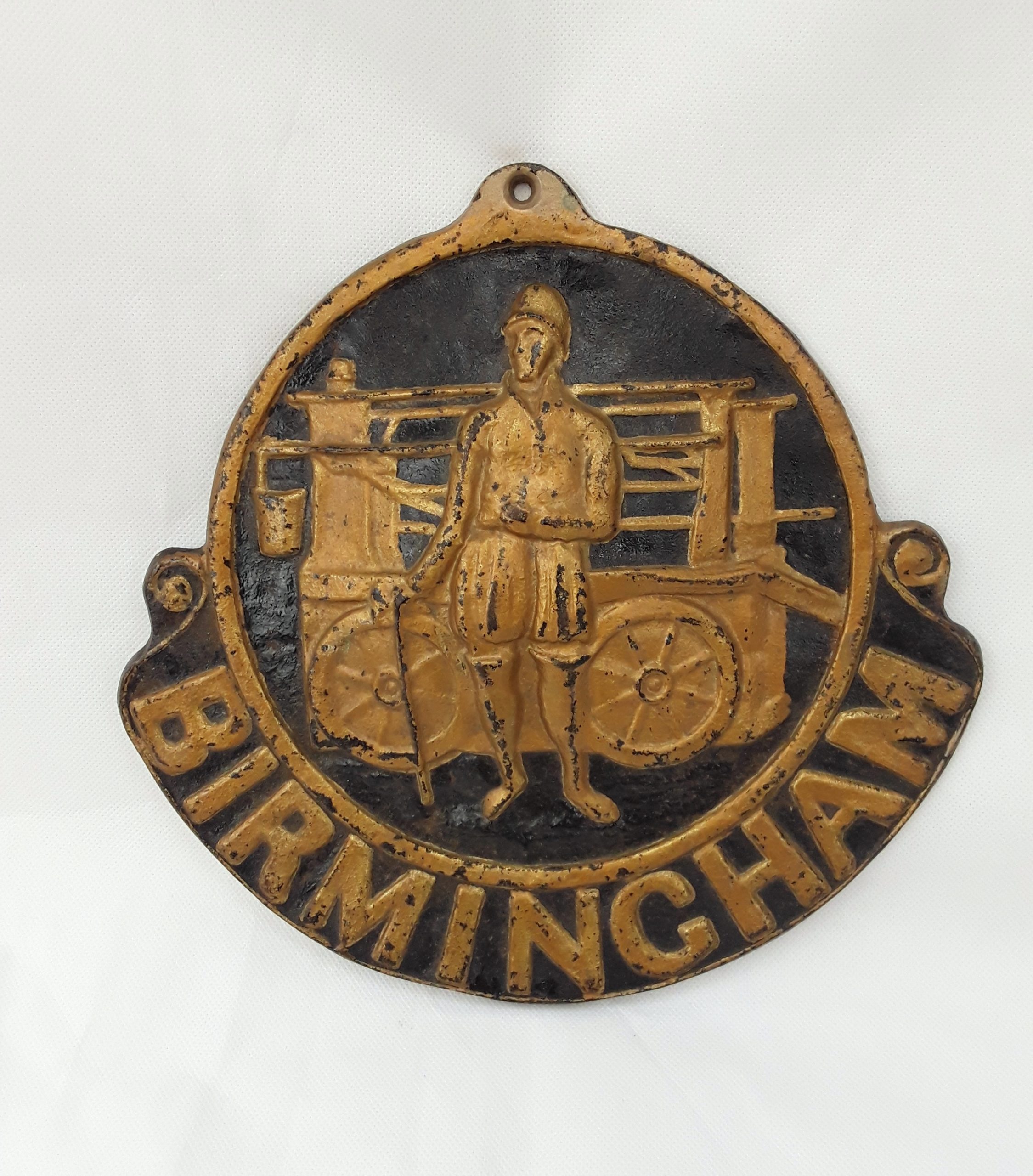 Replica of a 19th Century Birmingham Fire Plaque