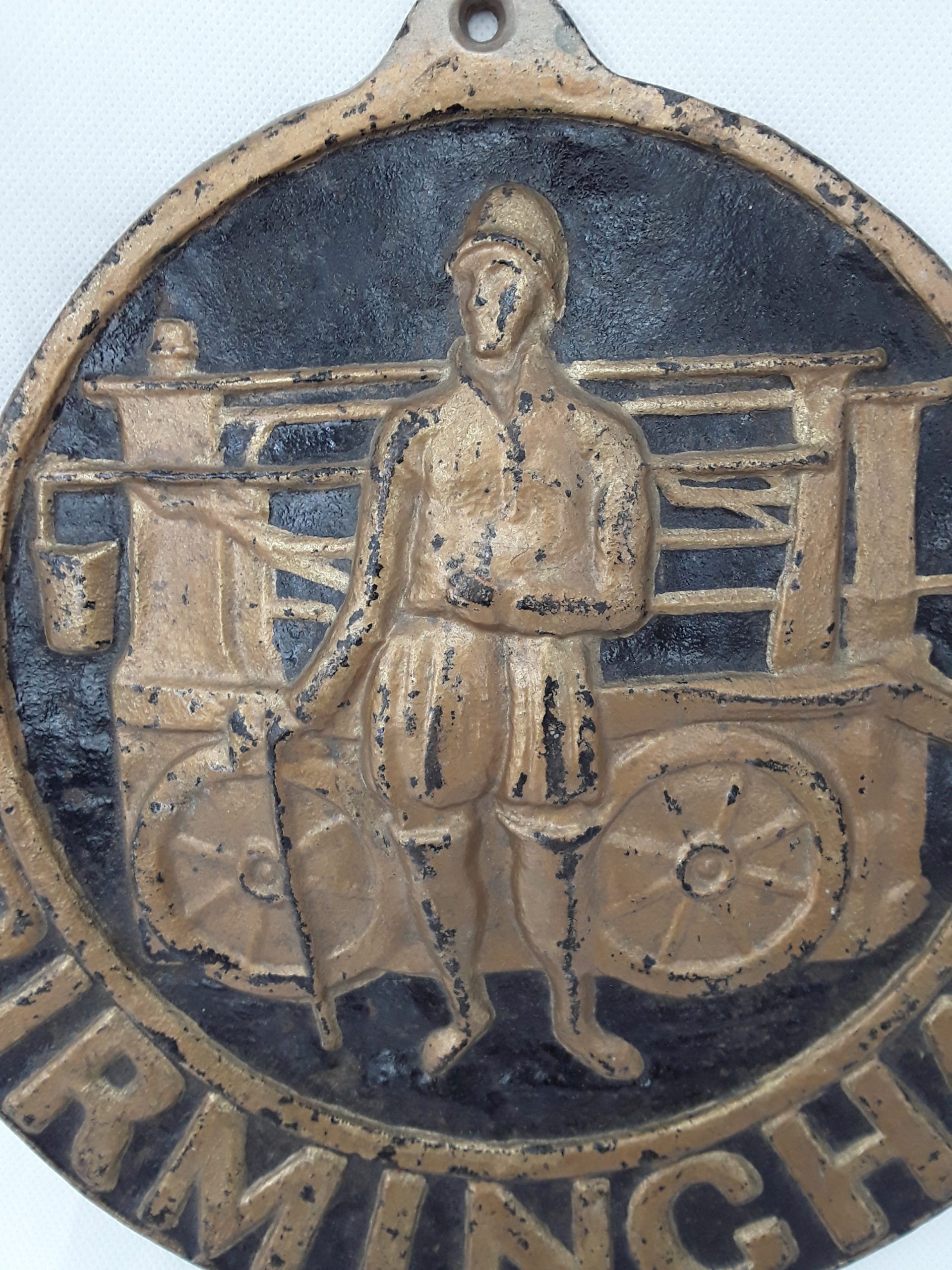 Replica of a 19th Century Birmingham Fire Plaque - Image 2