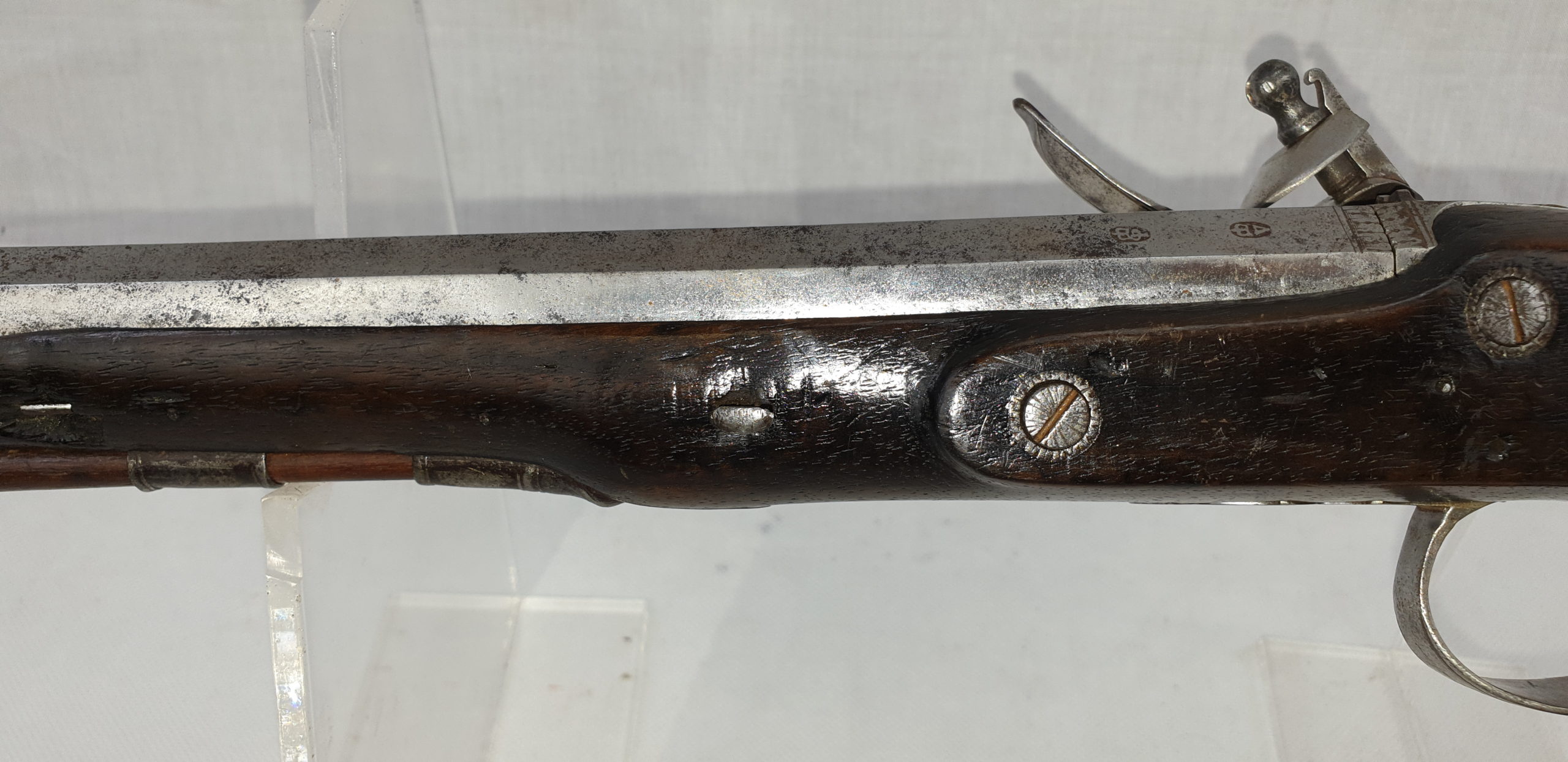 A Mid 18th Century Flintlock Pistol by Griffin - Image 12