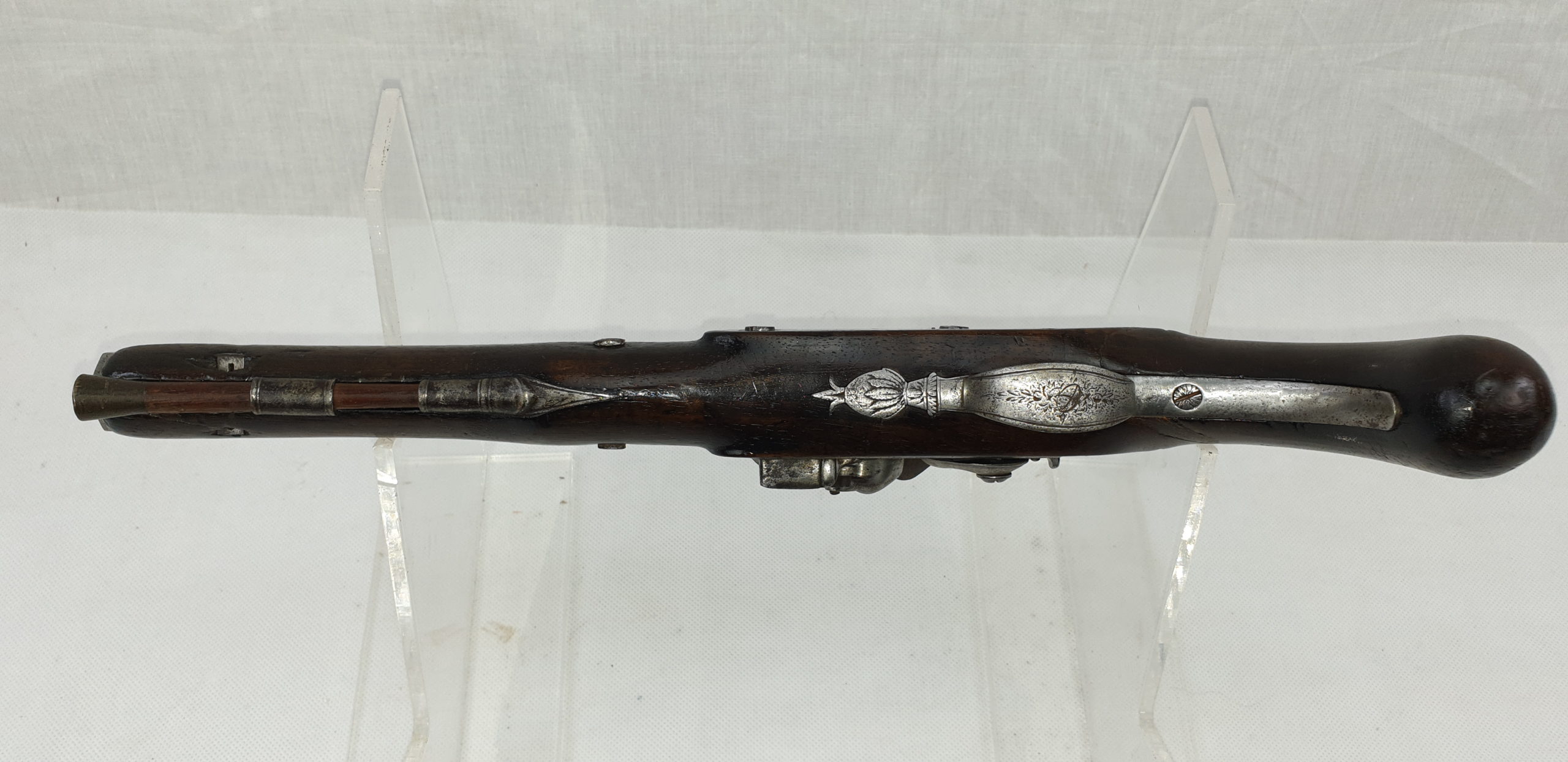 A Mid 18th Century Flintlock Pistol by Griffin - Image 14