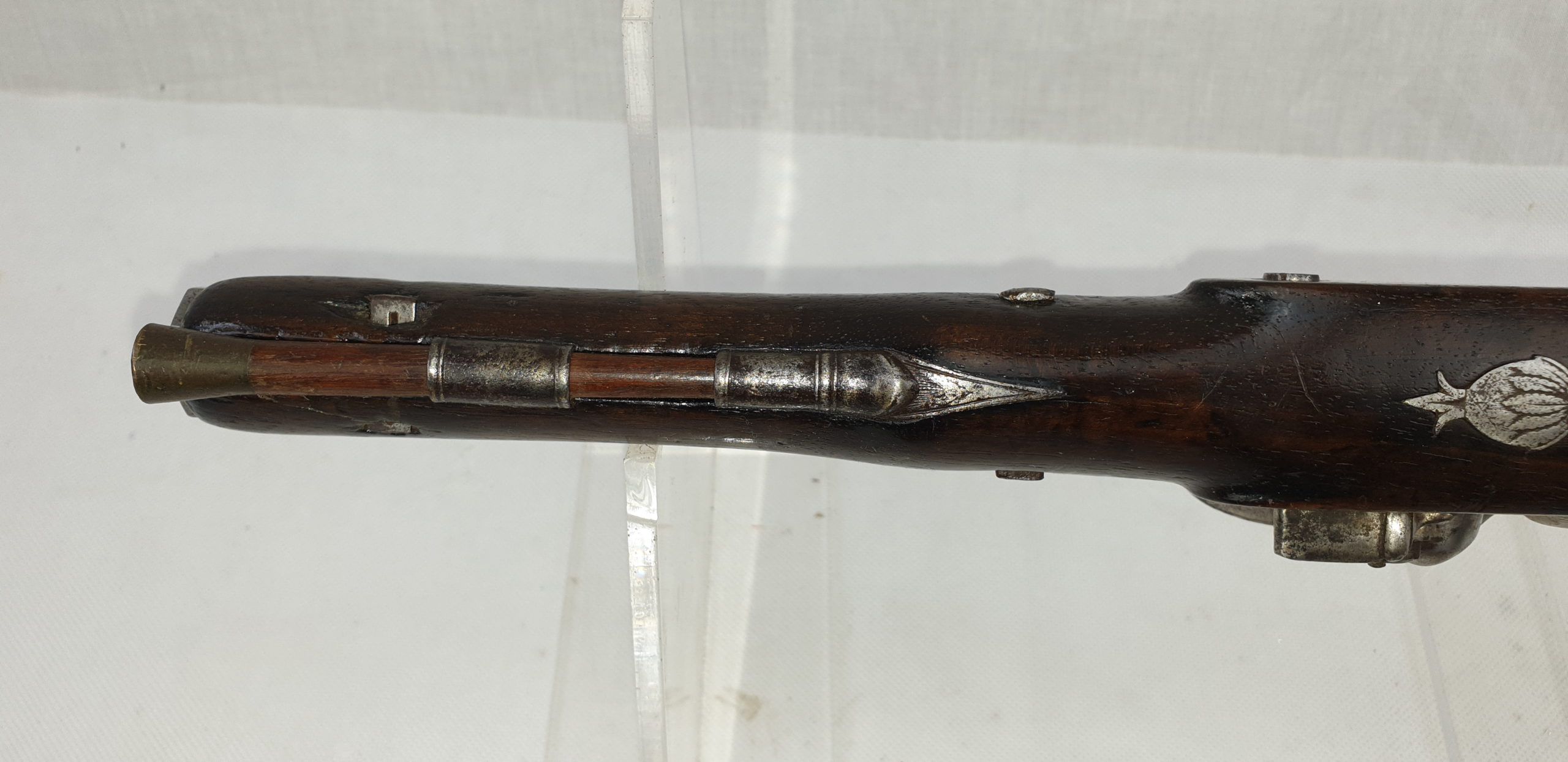 A Mid 18th Century Flintlock Pistol by Griffin - Image 16