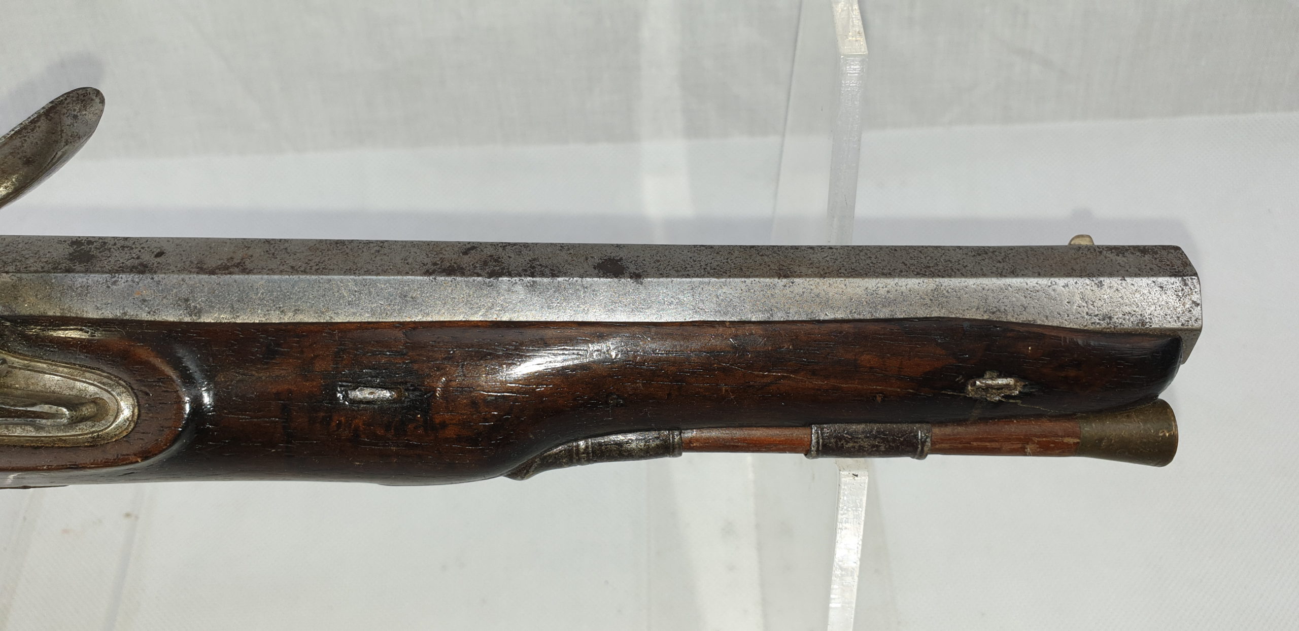 A Mid 18th Century Flintlock Pistol by Griffin - Image 5