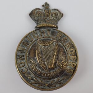 British Victorian Connaught Rangers Cap Badge