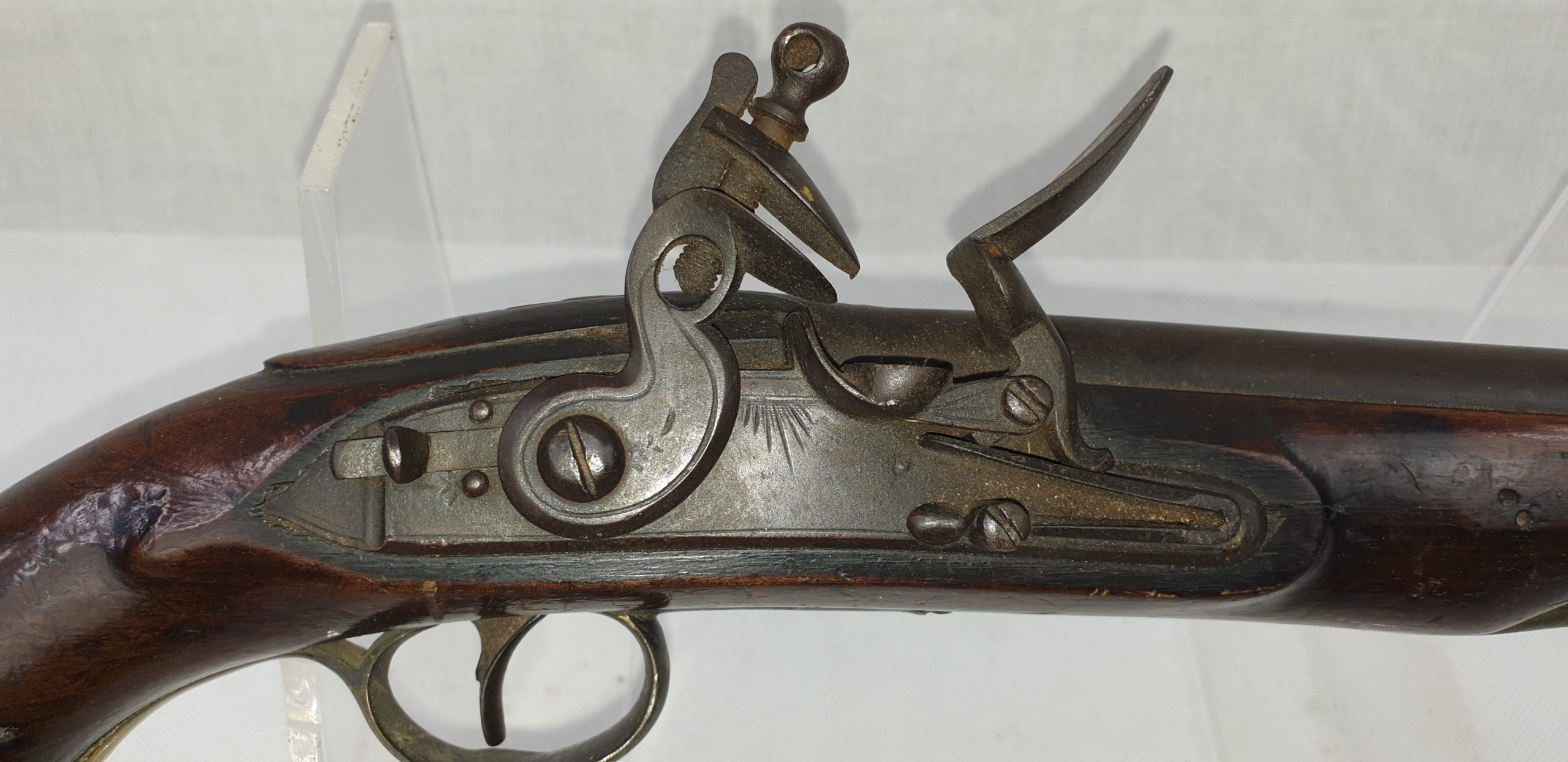 Circa 1780 British Flintlock Ordinance Pistol for Trooper - Image 3