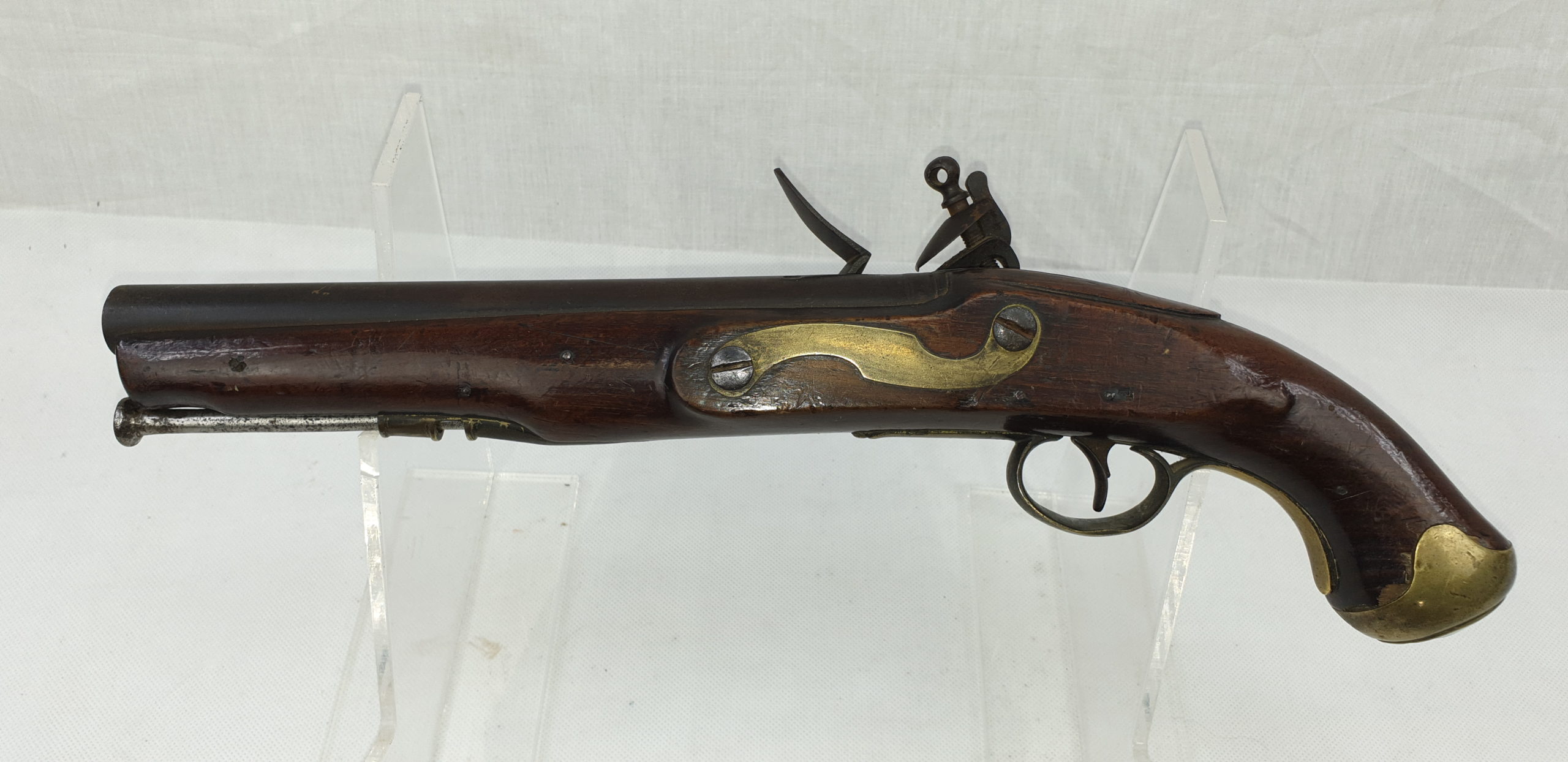 Circa 1780 British Flintlock Ordinance Pistol for Trooper - Image 7