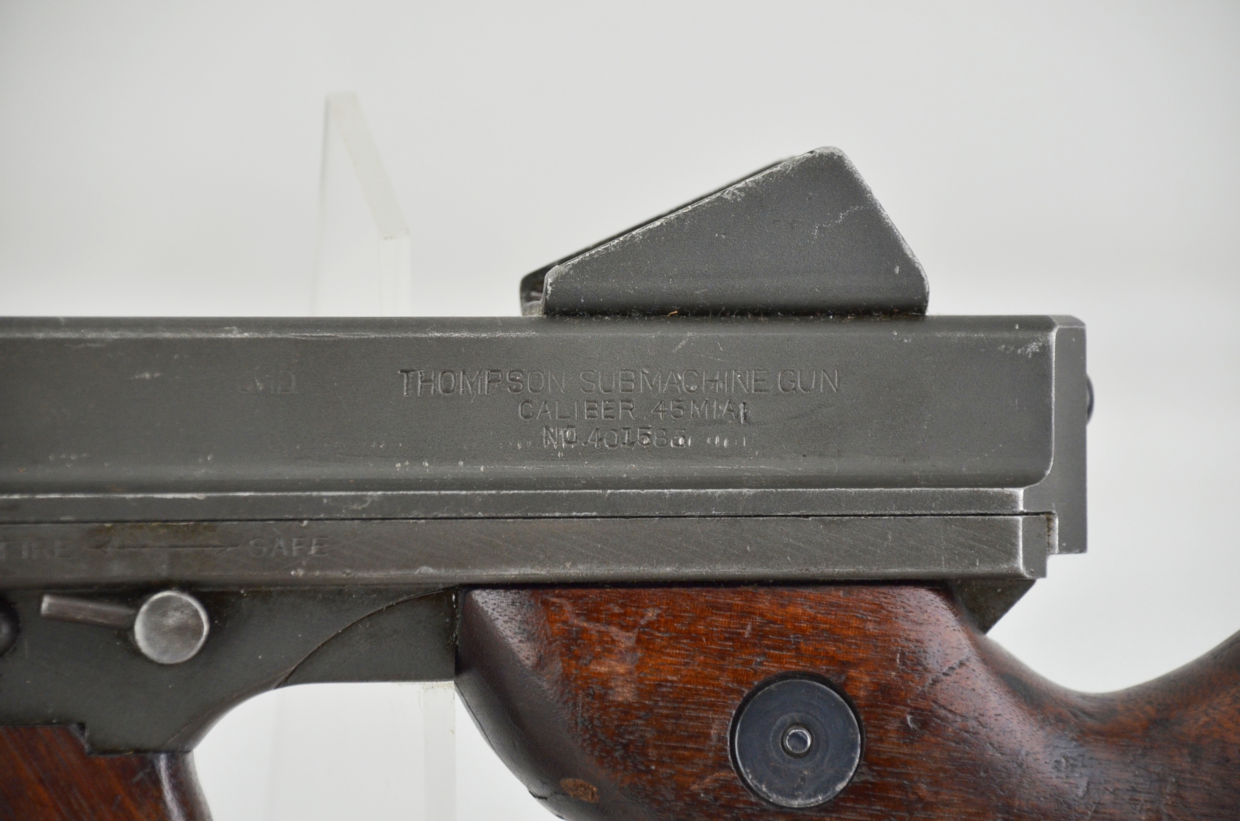 Late WW2 Thompson Submachine Gun - Image 2