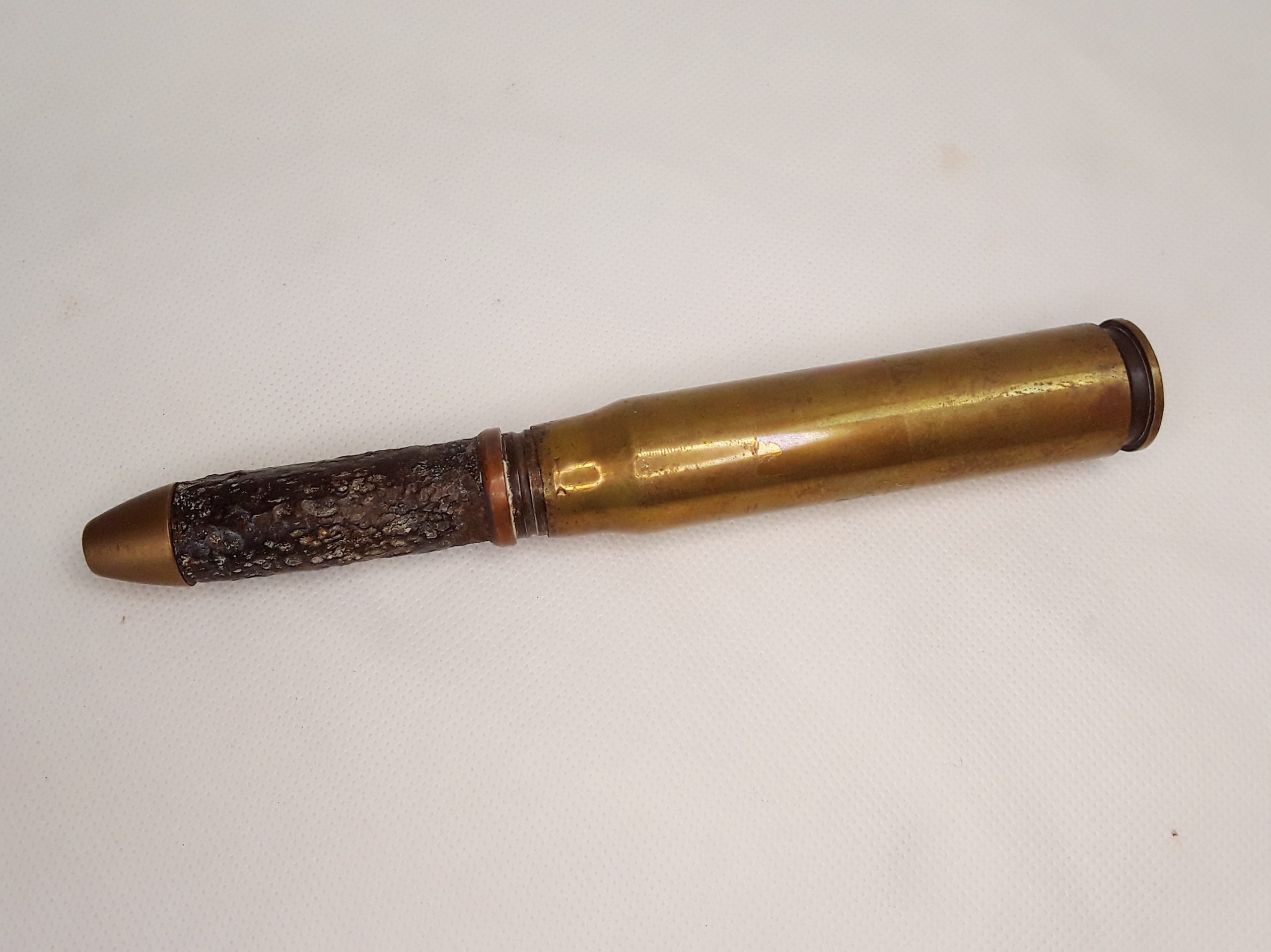 Inert 1941 BMARC 20mm Aircraft Autocannon High Explosive Shell
