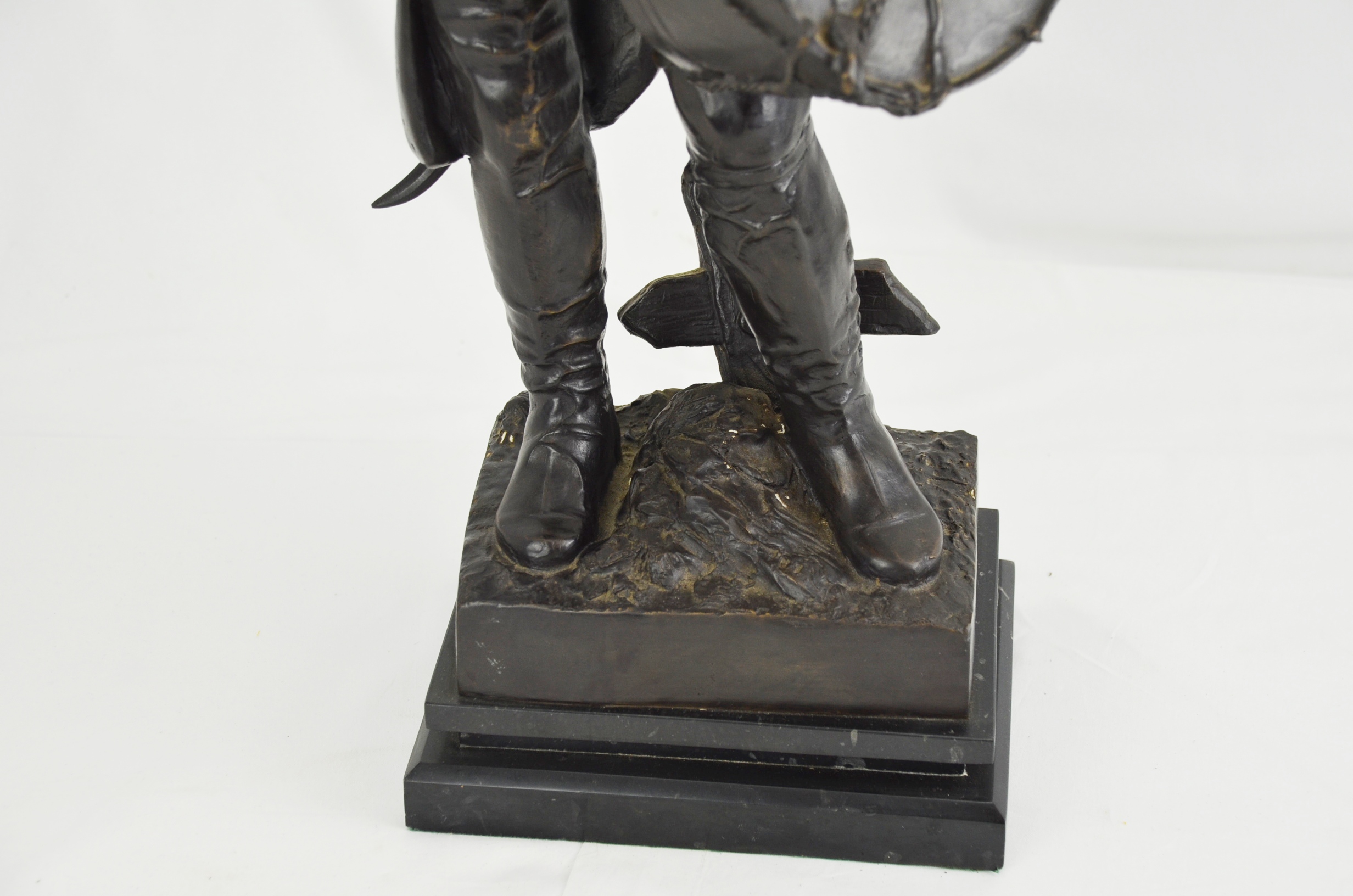 Bronze French Infantry Drummer 1888 by E.H. Dumaige - Image 5