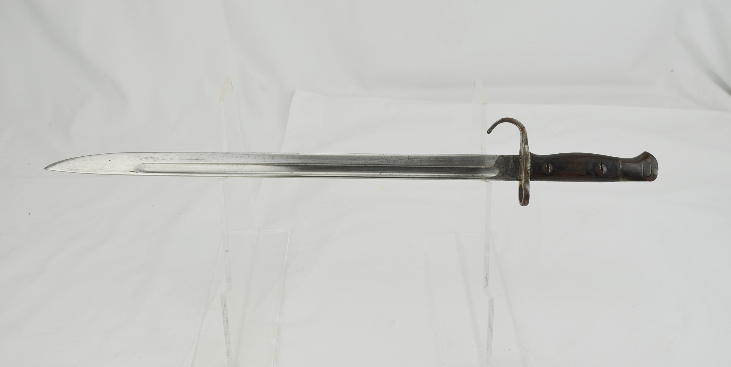Extremely Rare 1907 Pattern Mk1 Hooked Quillon Bayonet by Sanderson - Image 9