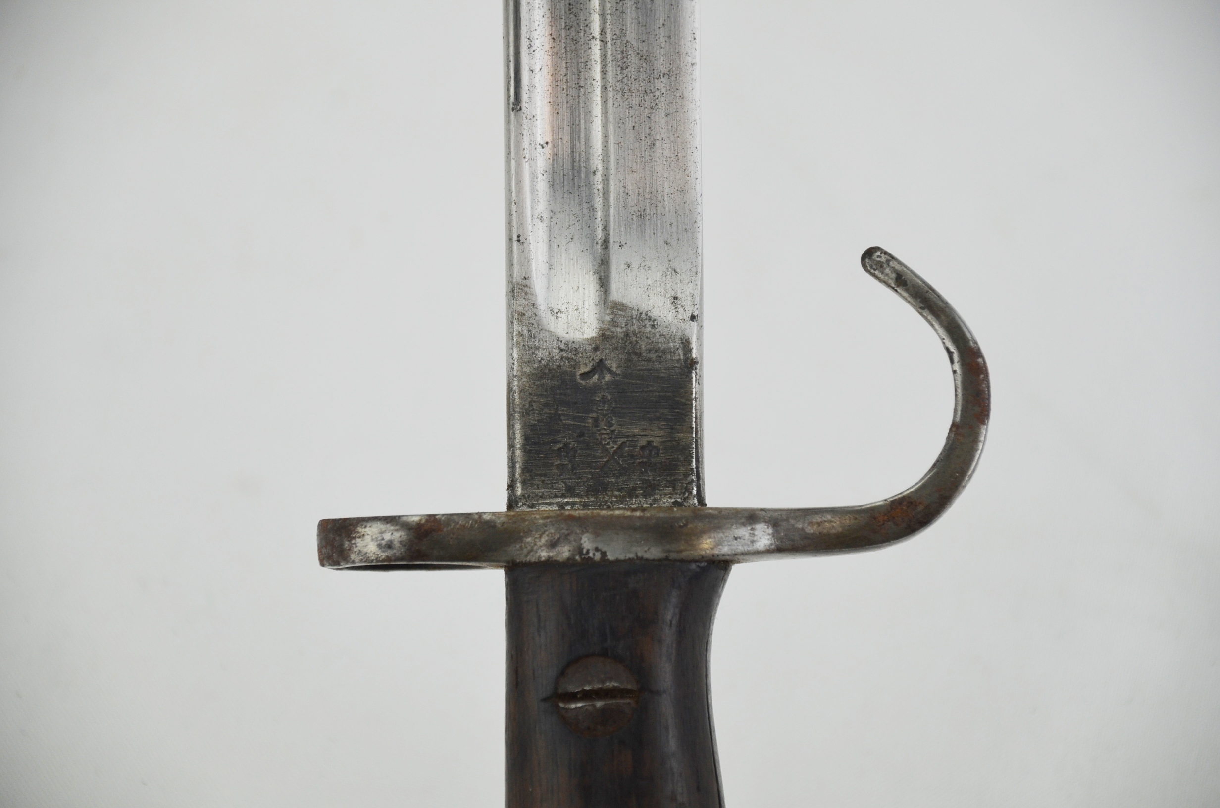 Extremely Rare 1907 Pattern Mk1 Hooked Quillon Bayonet by Sanderson - Image 11