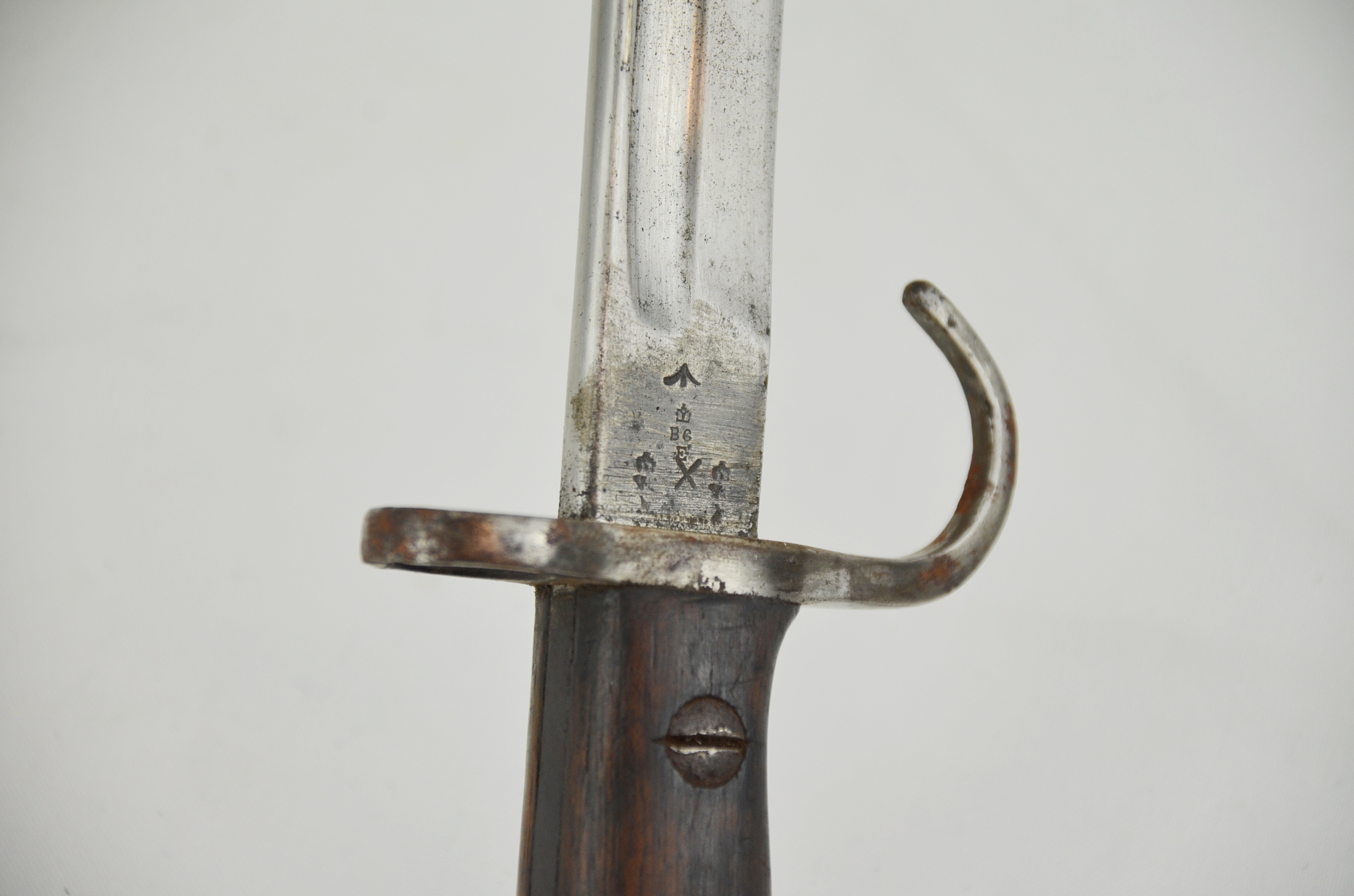Extremely Rare 1907 Pattern Mk1 Hooked Quillon Bayonet by Sanderson - Image 13