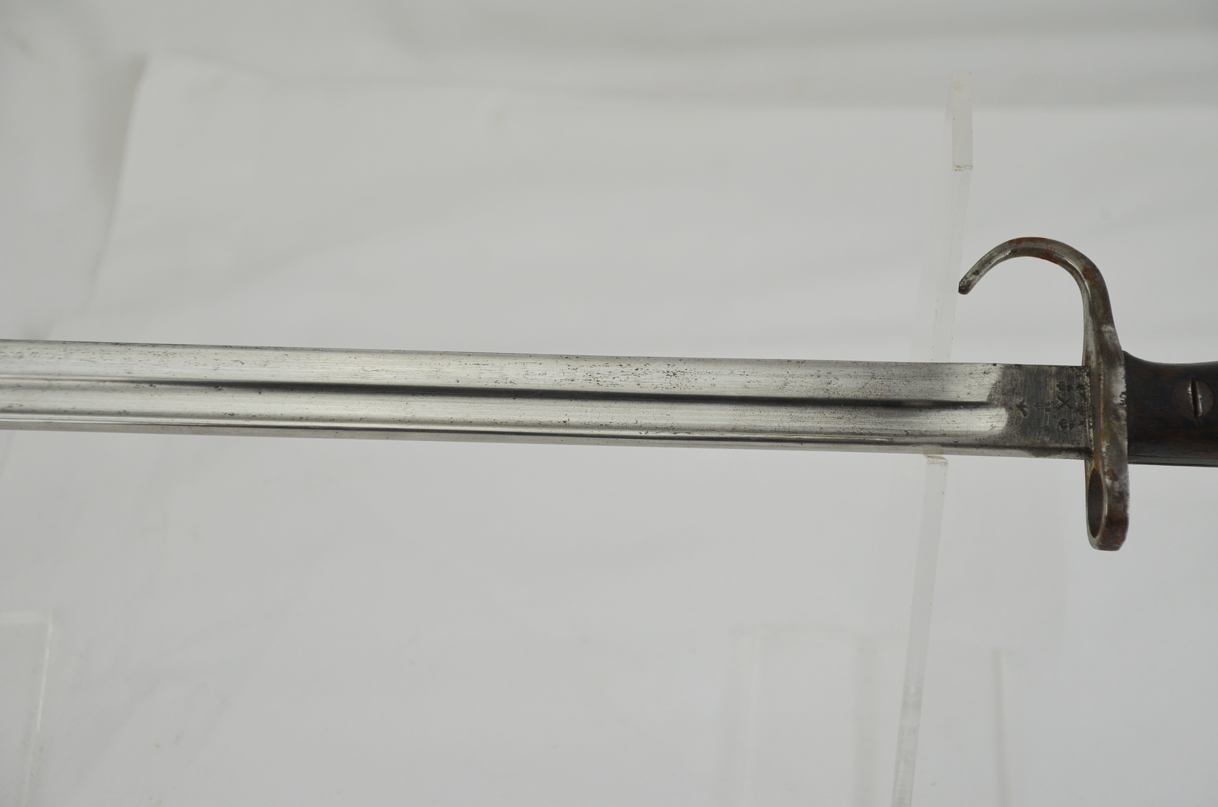 Extremely Rare 1907 Pattern Mk1 Hooked Quillon Bayonet by Sanderson - Image 6