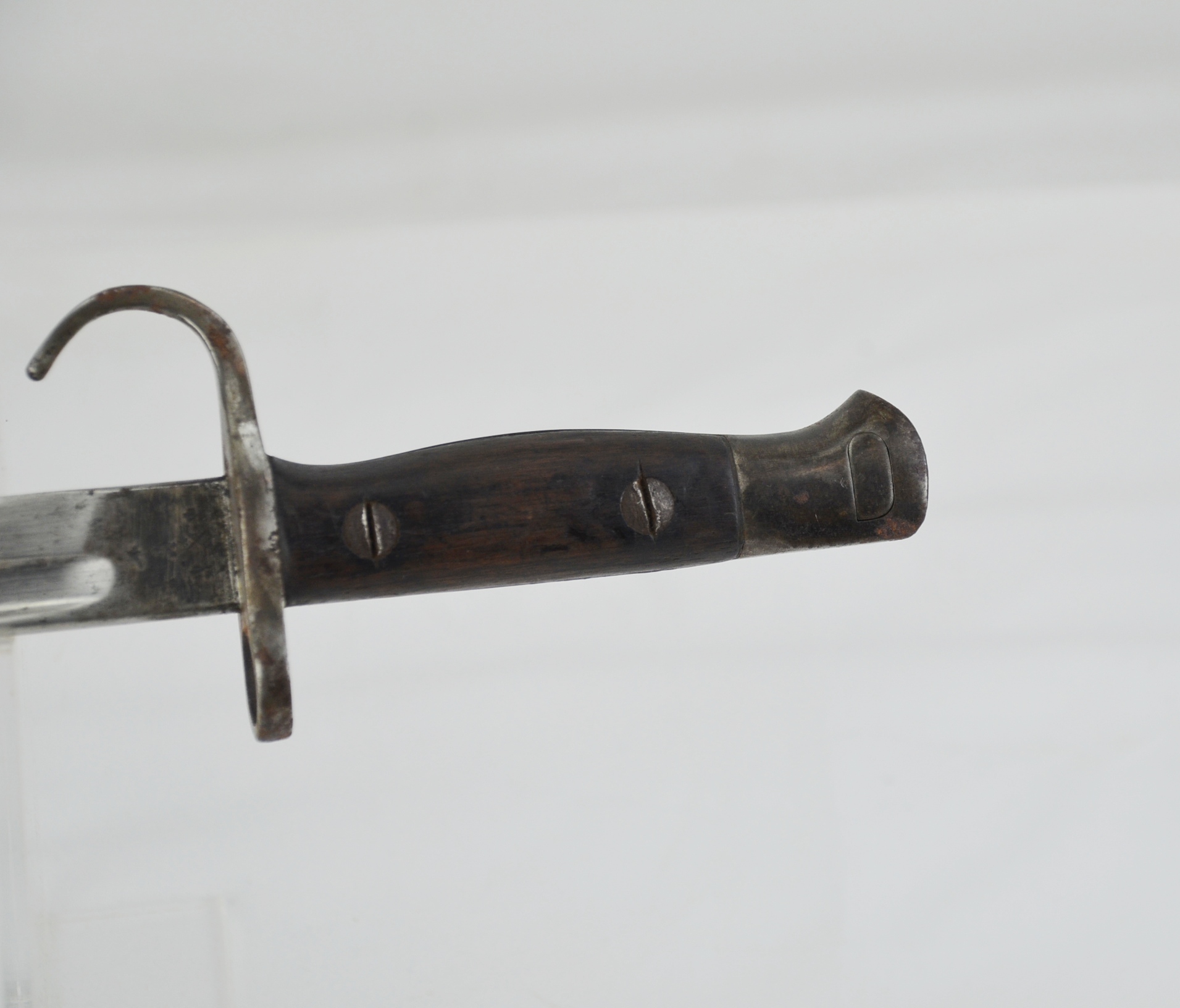 Extremely Rare 1907 Pattern Mk1 Hooked Quillon Bayonet by Sanderson - Image 8