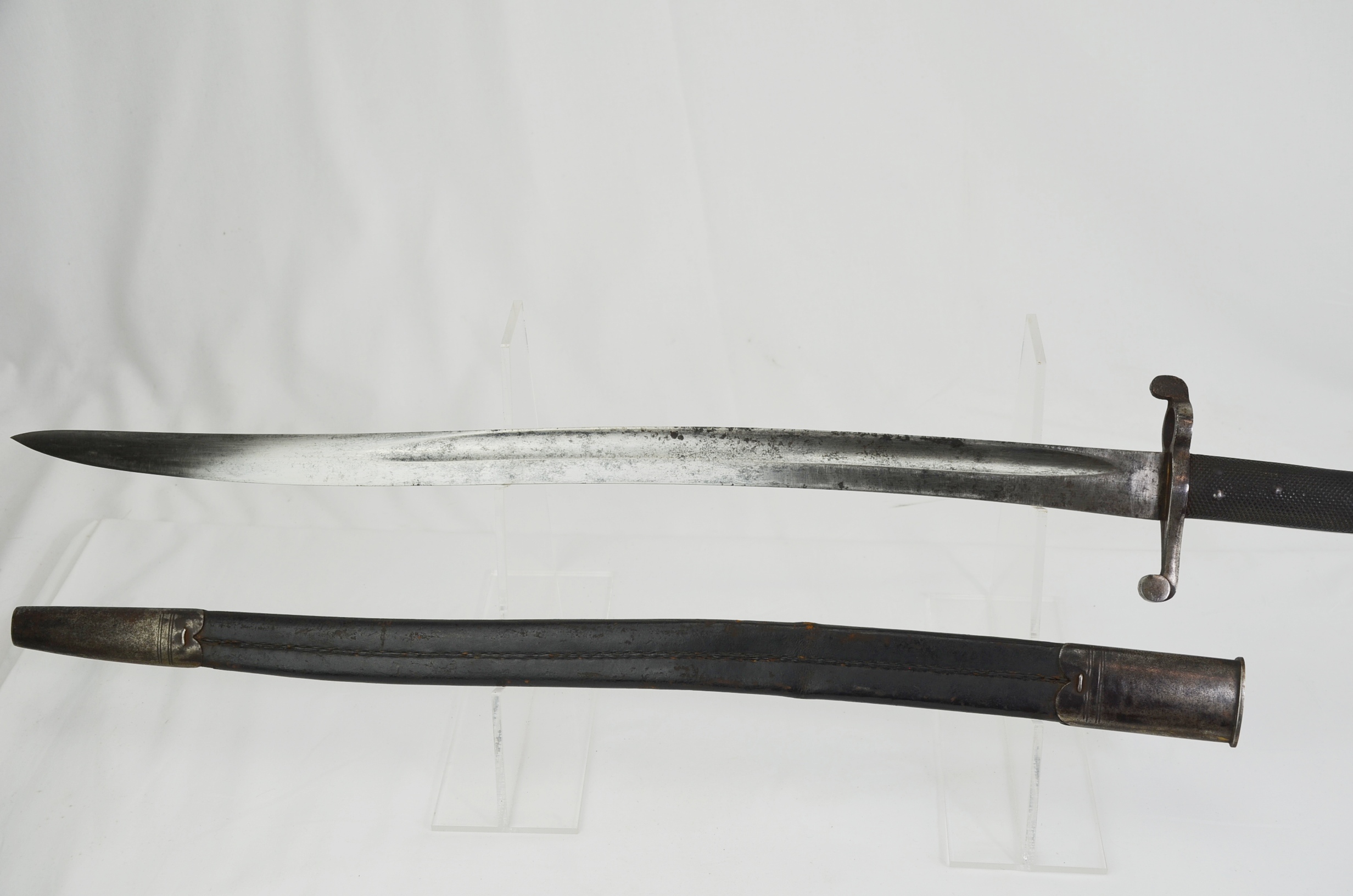Original 1856 Pattern Yataghan Sword Bayonet - Image 13