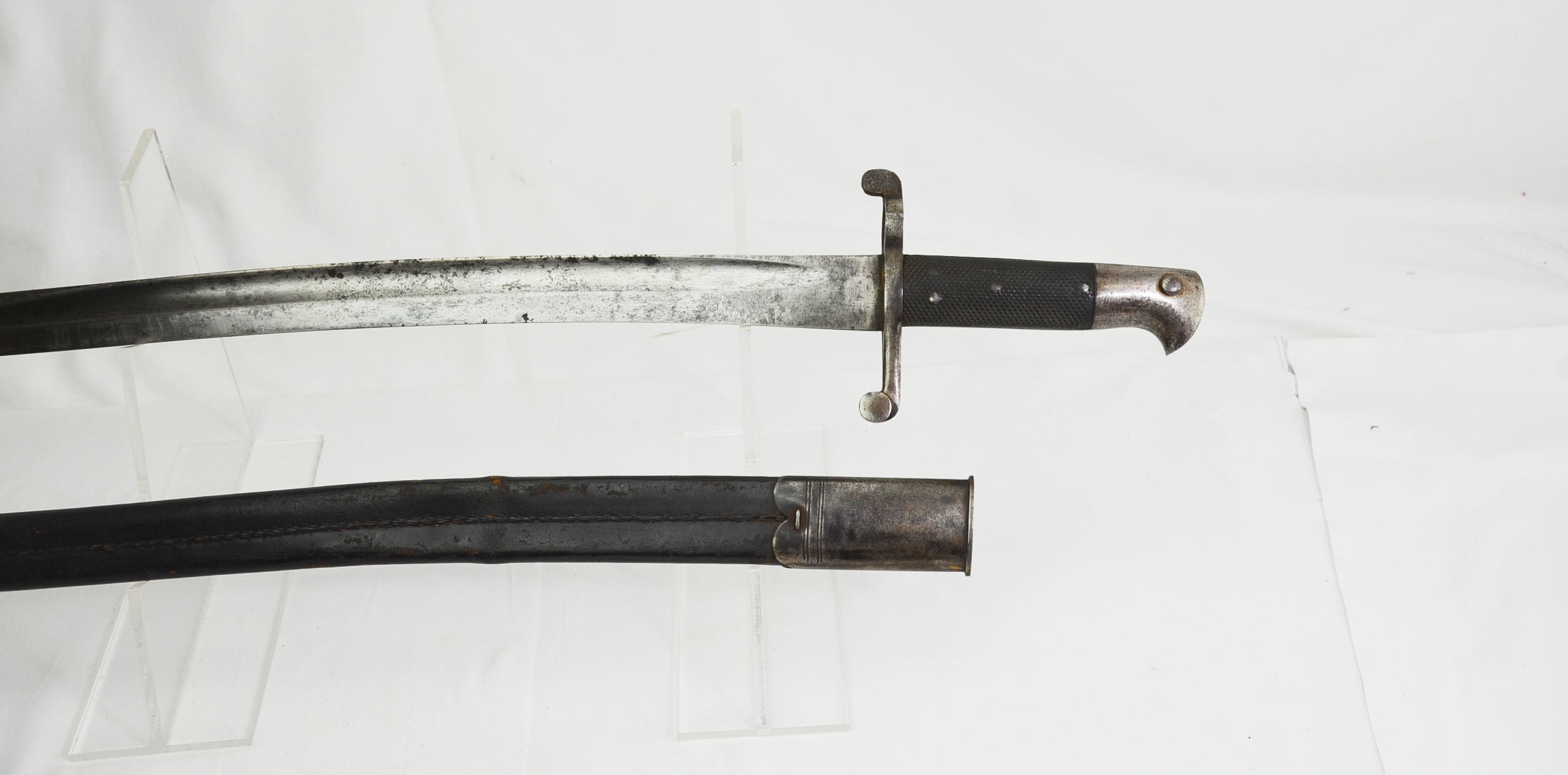 Original 1856 Pattern Yataghan Sword Bayonet - Image 14