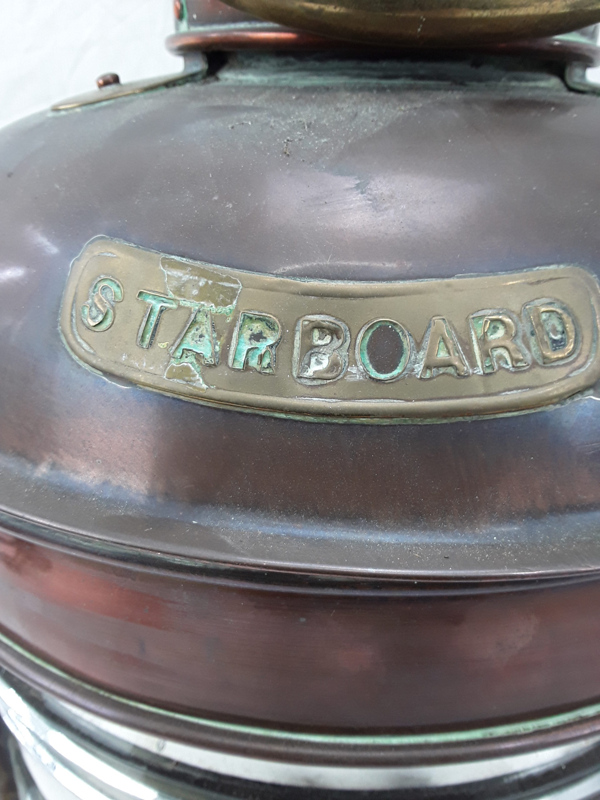 Ships Copper Starboard Side Lantern - Image 6