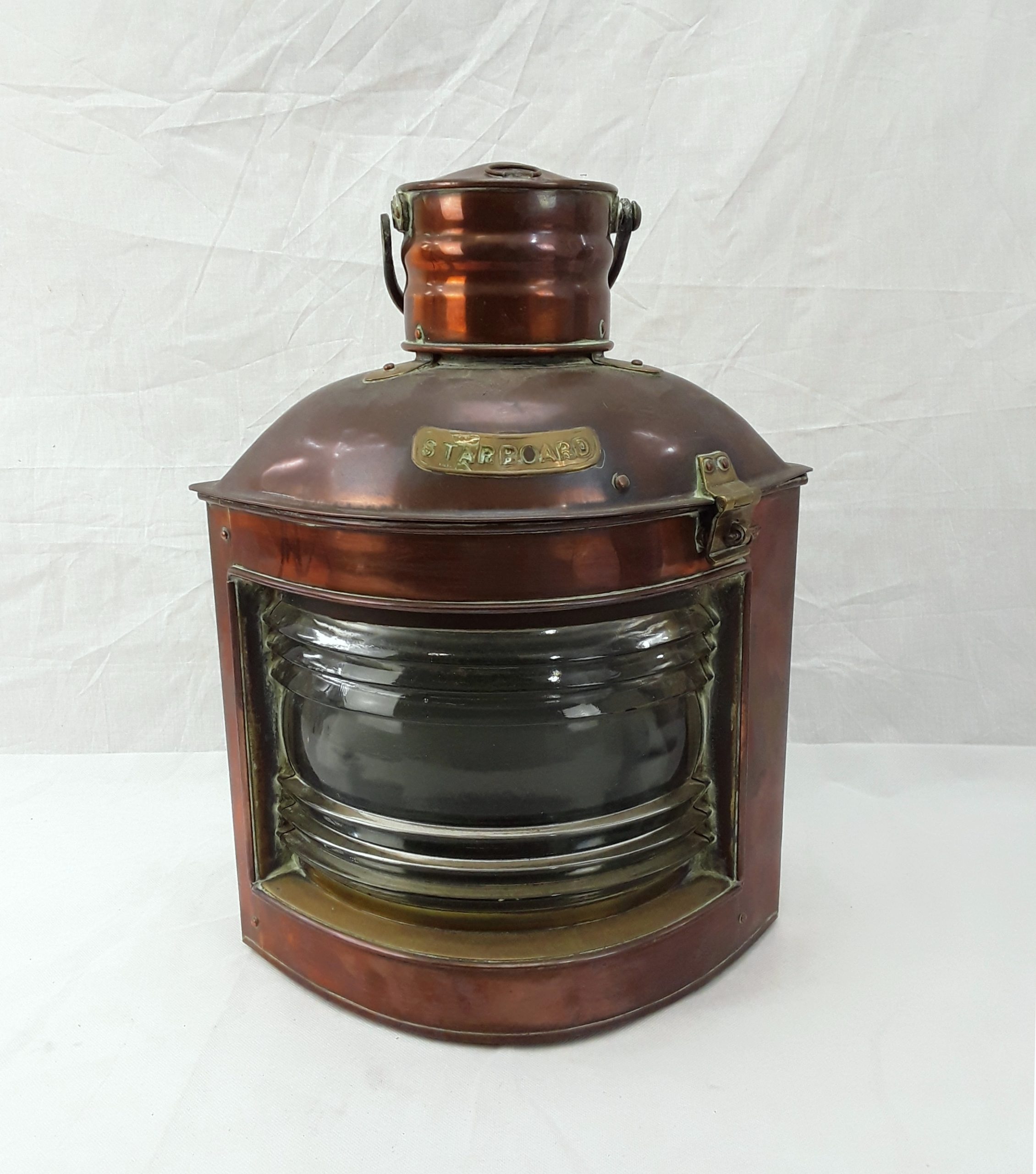 Ships Copper Starboard Side Lantern