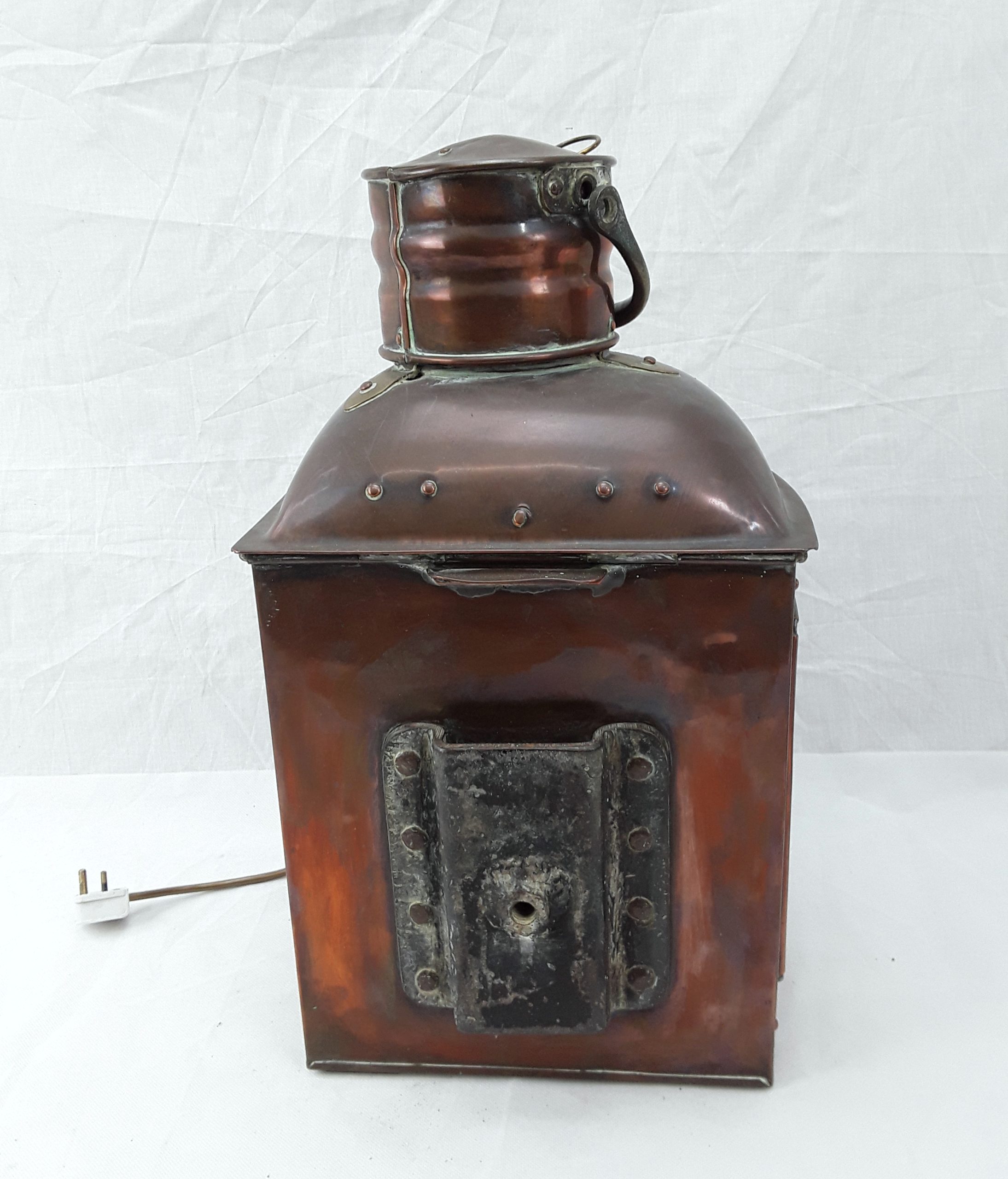 Ships Copper Starboard Side Lantern - Image 3