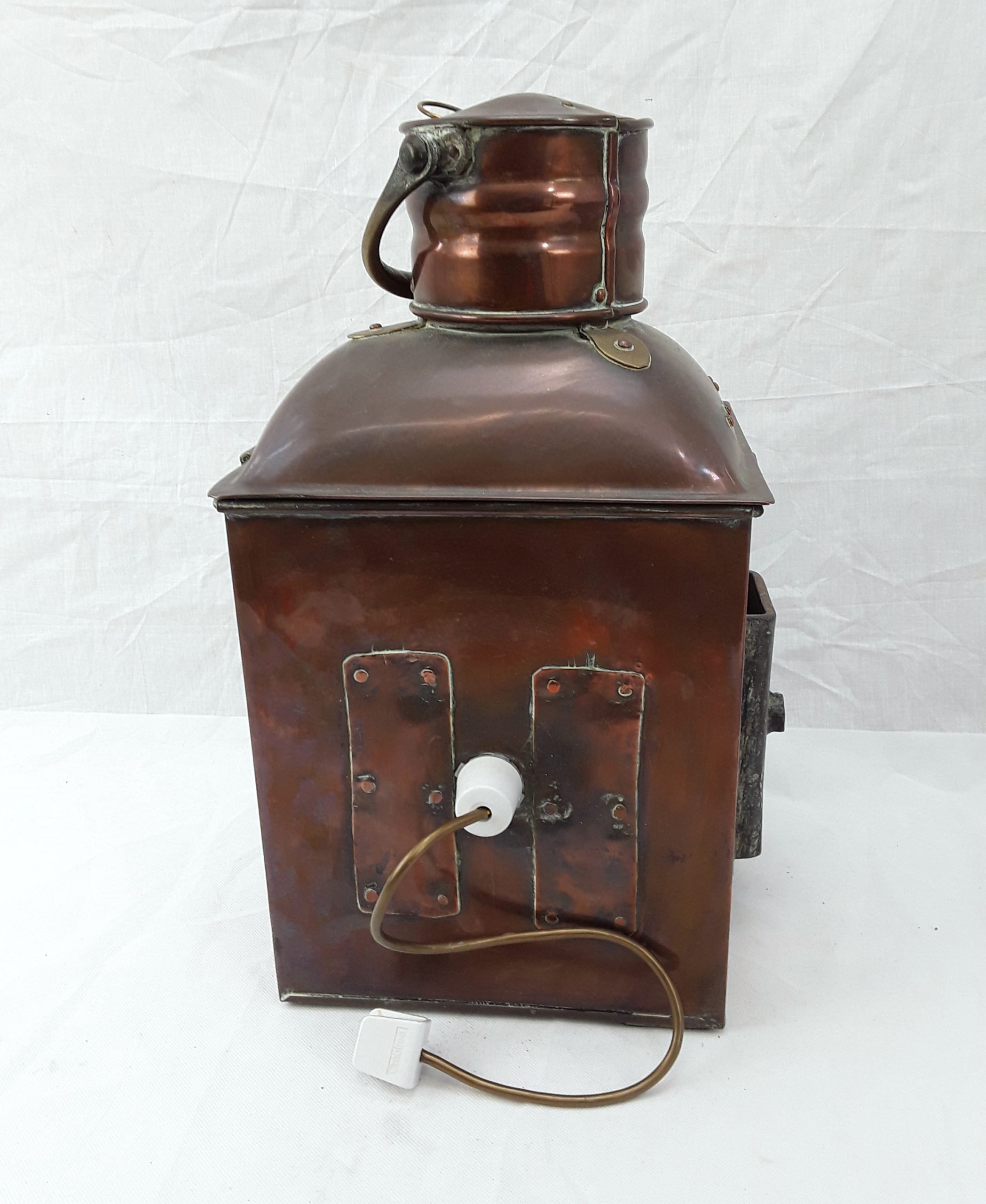 Ships Copper Starboard Side Lantern - Image 2