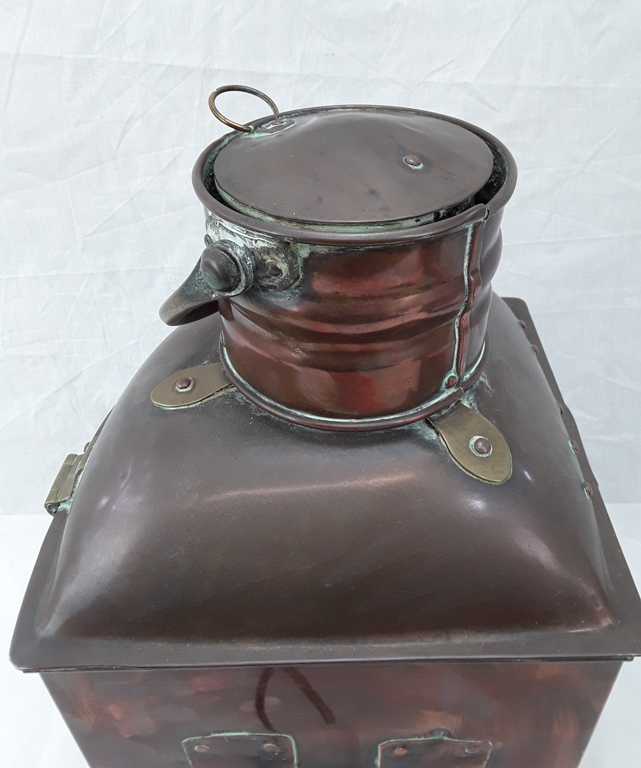 Ships Copper Starboard Side Lantern - Image 8