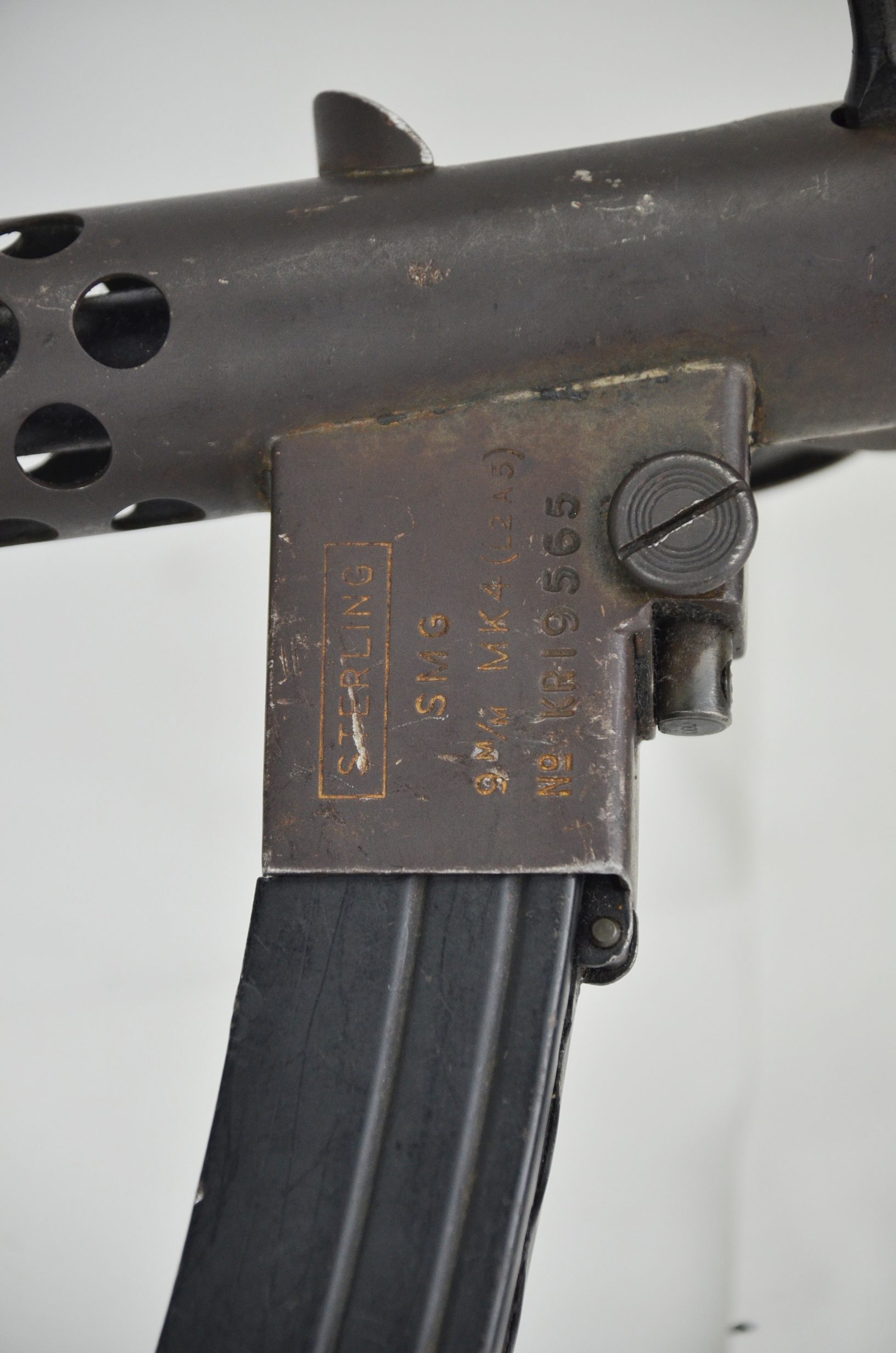 British Mk4 Sterling Submachine Gun (L2A3) - Image 3