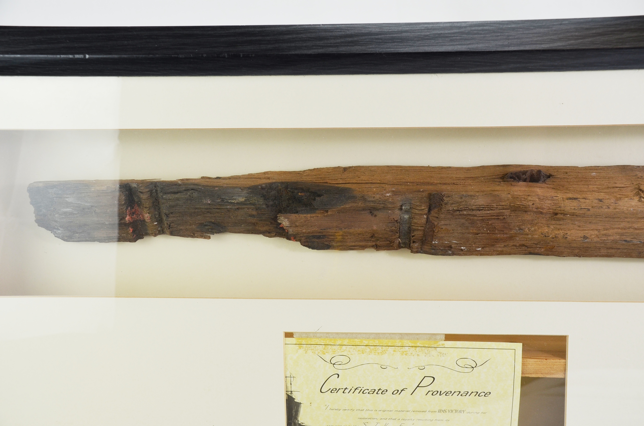 Genuine Oak Relic taken from HMS Victory - Image 2