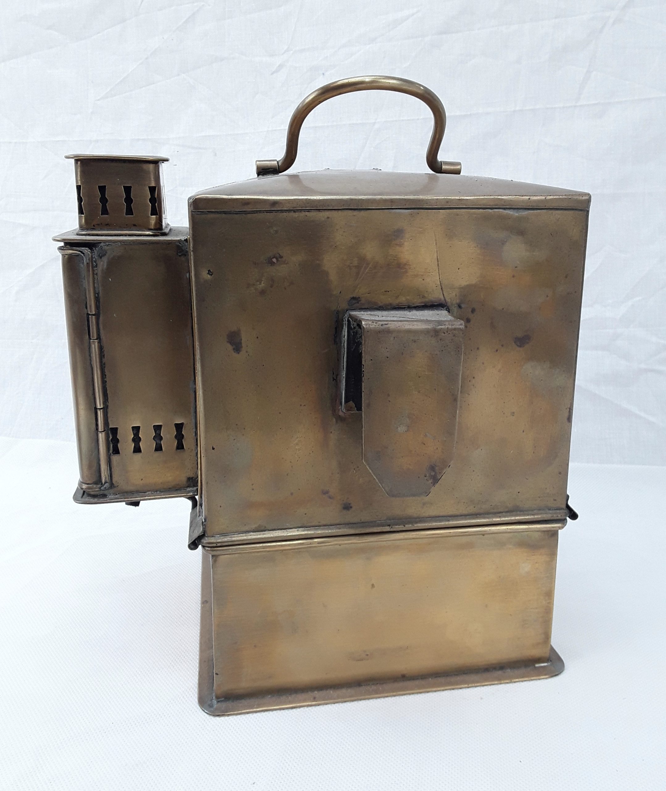 Mid 20th Century Brass Ships Binacle Compass - Image 4