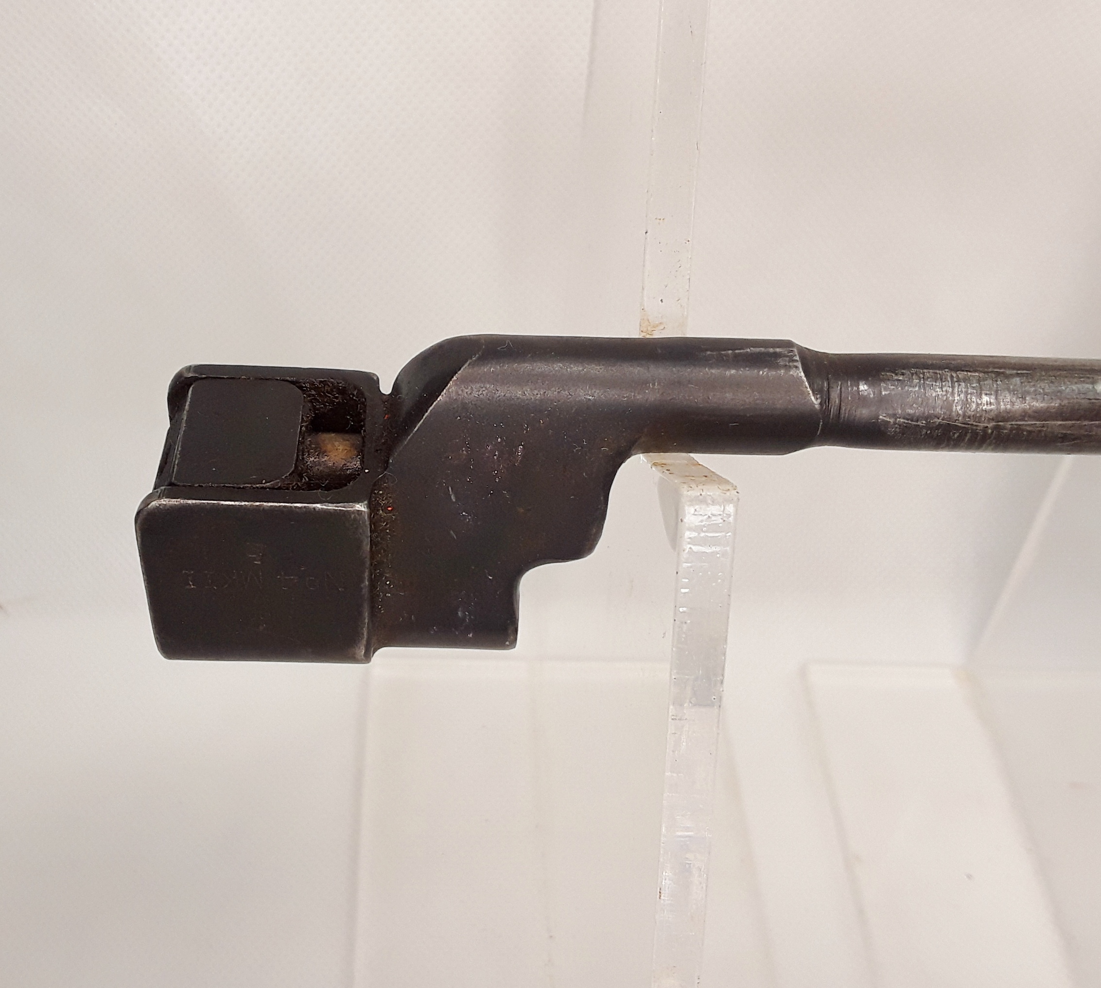 No 4 Lee Enfield No 4 Mk 2 Spike Bayonet, Scabbard And Its Webbing - Image 8