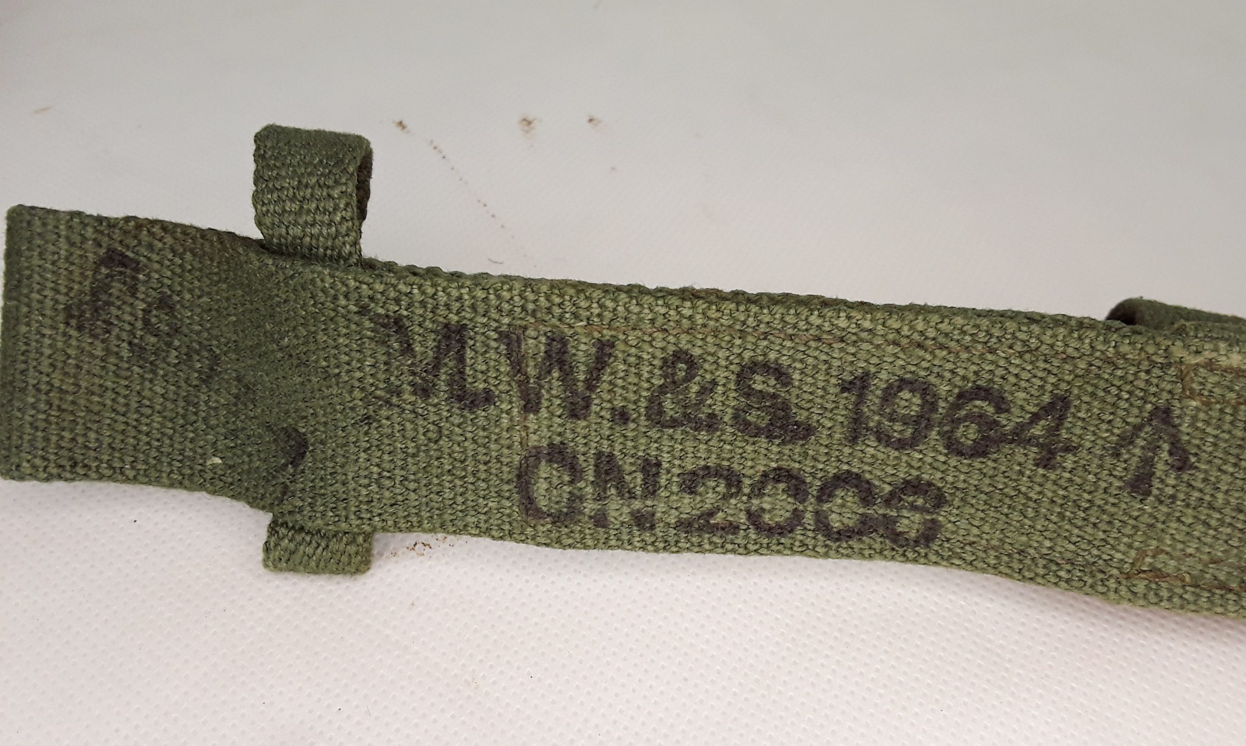 No 4 Lee Enfield No 4 Mk 2 Spike Bayonet, Scabbard And Its Webbing - Image 4