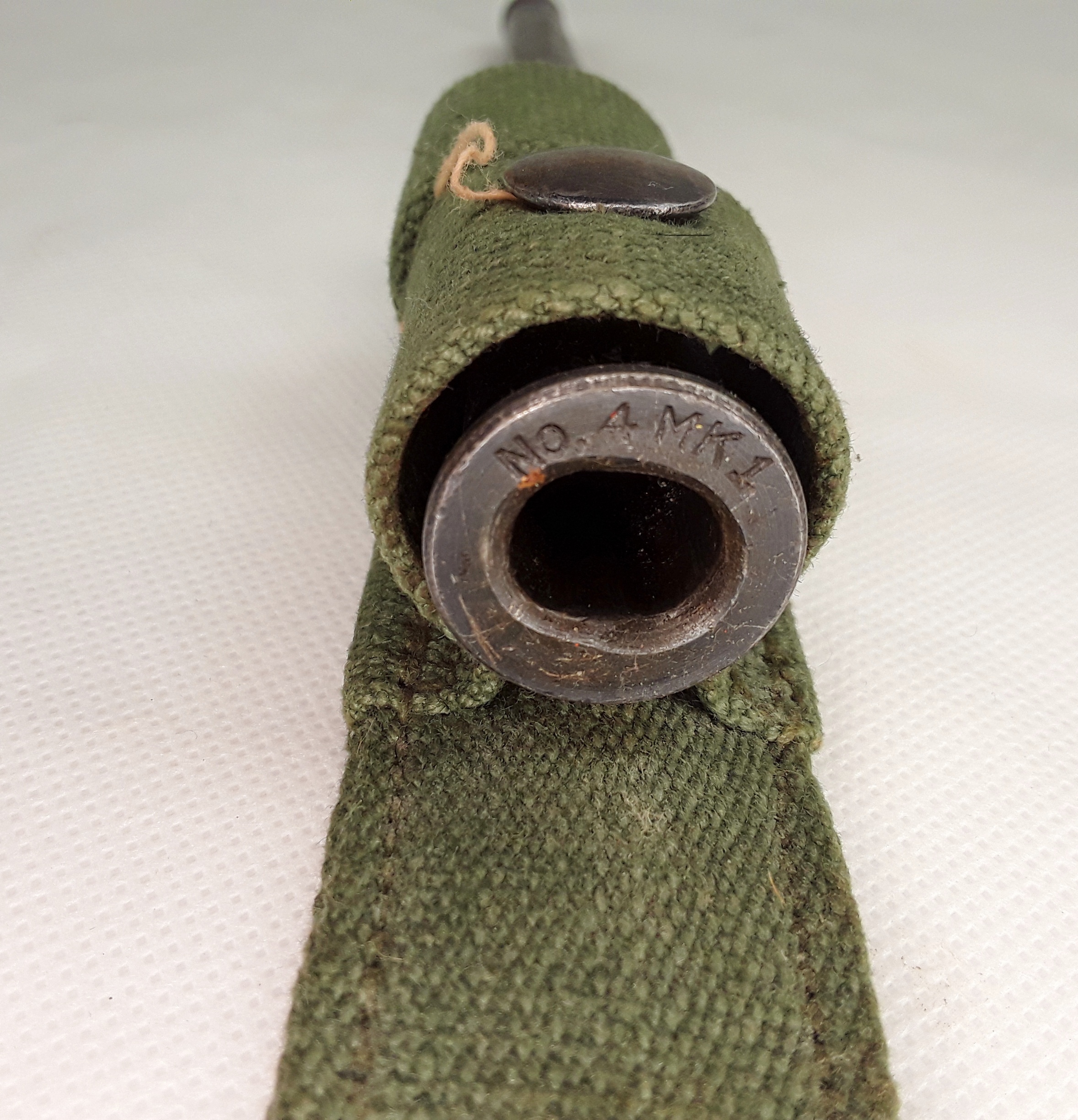 No 4 Lee Enfield No 4 Mk 2 Spike Bayonet, Scabbard And Its Webbing - Image 3