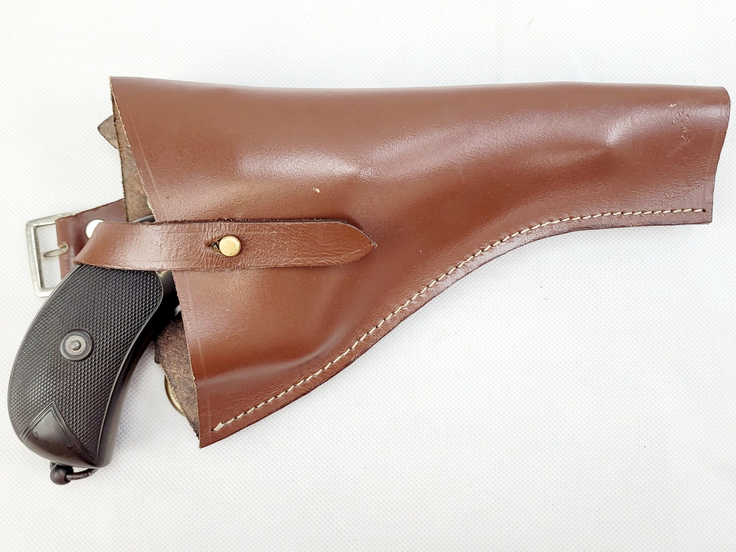 Pre-Boer War Webley Mark II Service Revolver with Holster, Ammo Pouch & .450 Ammo - Image 21