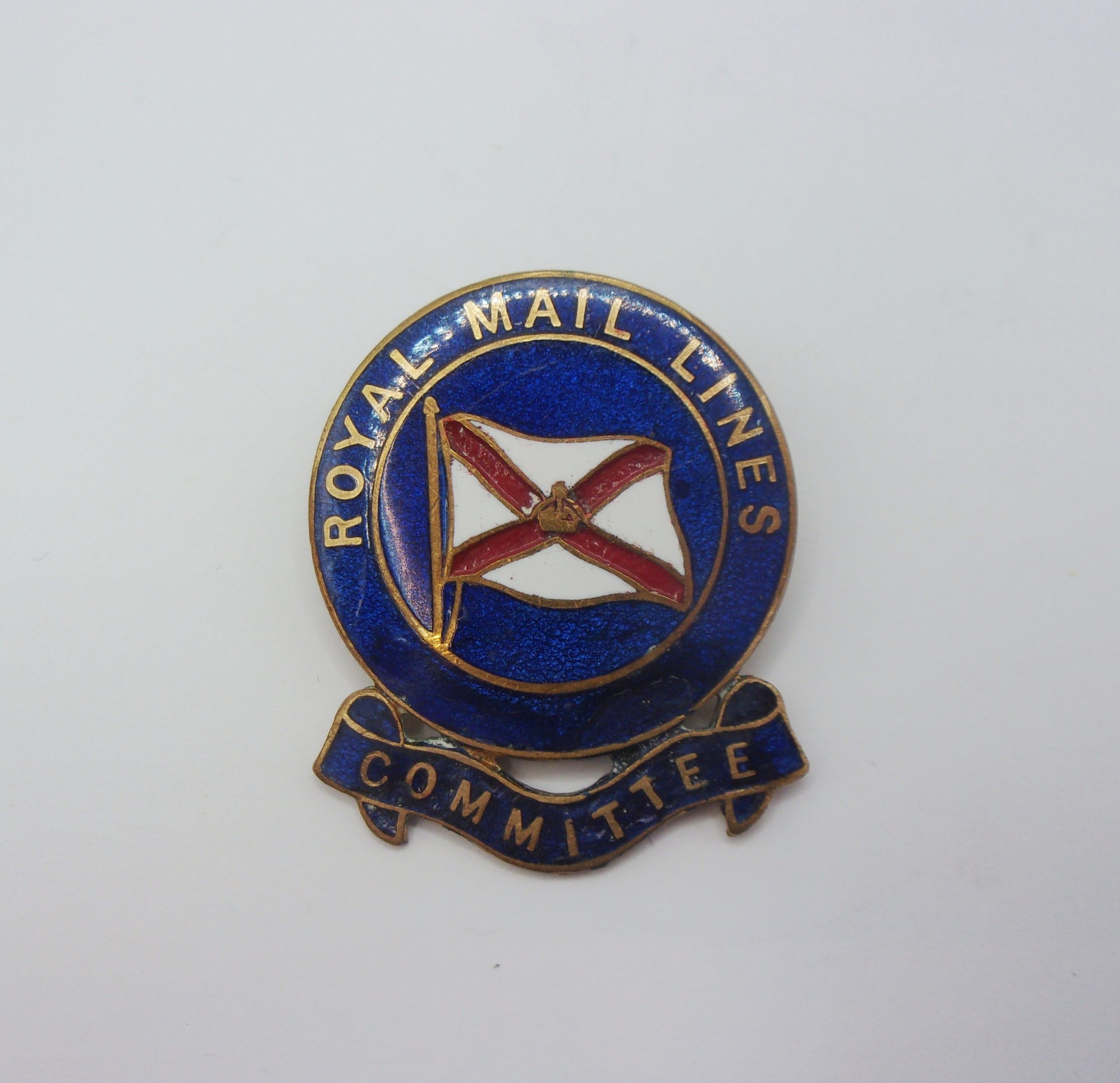Royal Mail Lines Committee Enamel Badge