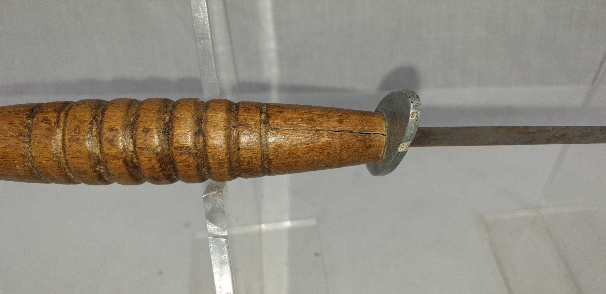 Very Rare WW2 Aircrew Wooden Handle Commando Dagger - Image 14