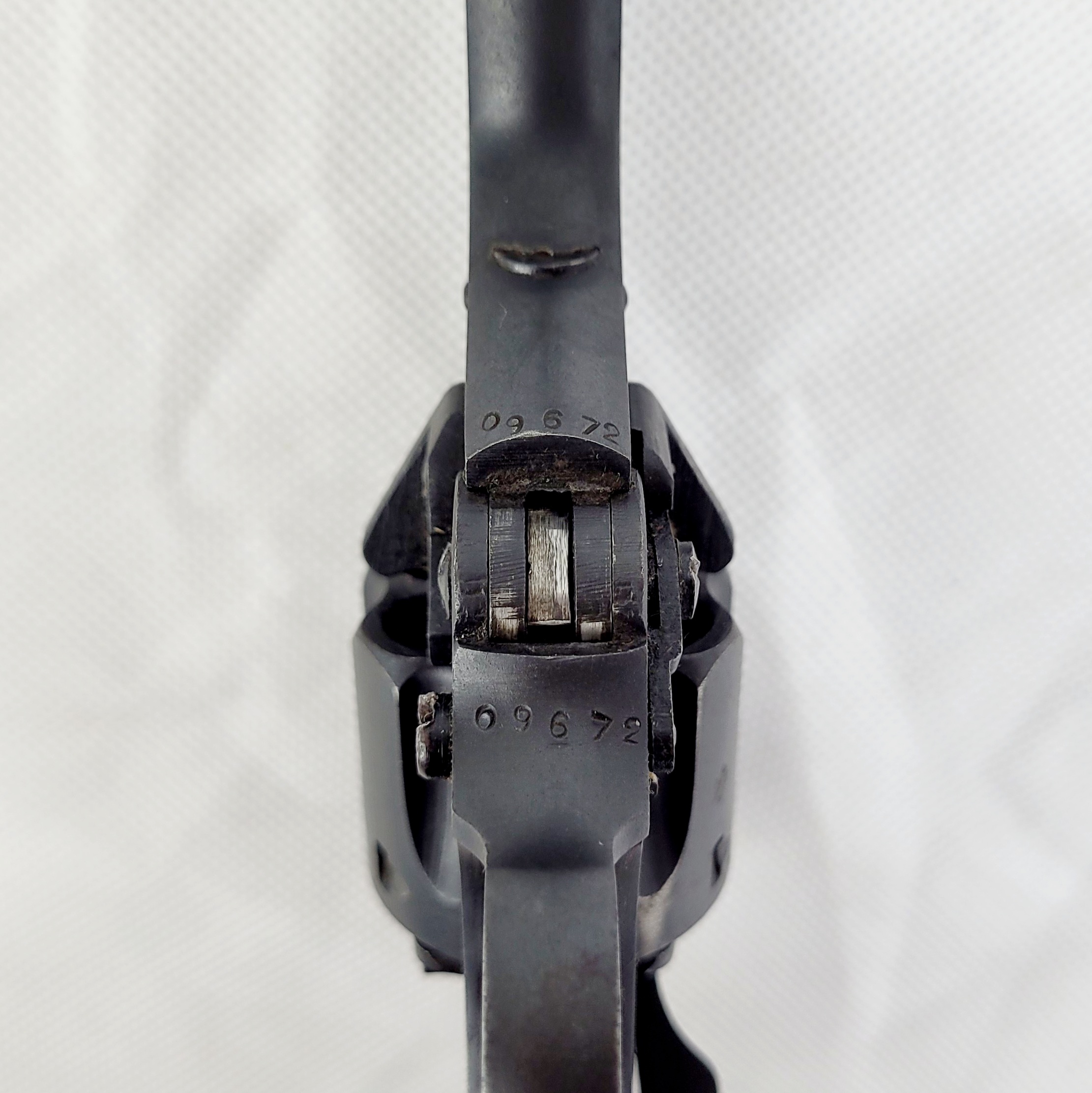 WW2 1941 Dated Enfield No2 Mk1* .38 Tankers Revolver with Original Webbing - Image 12