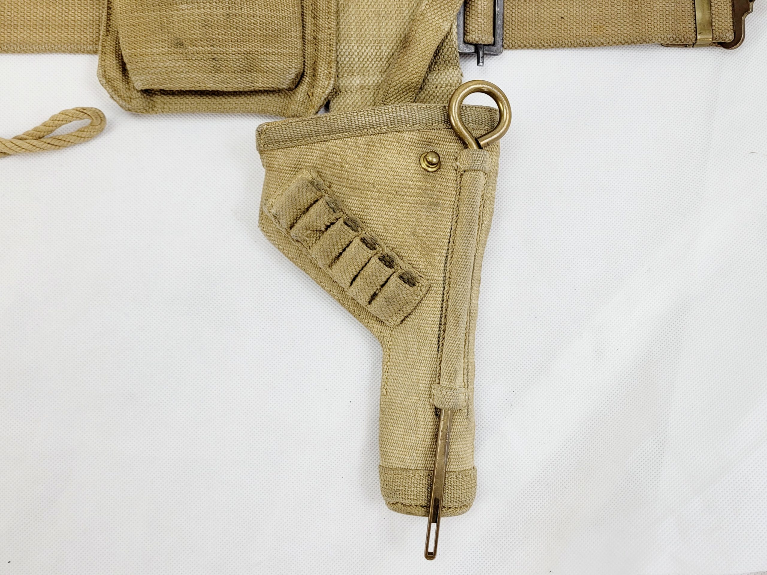 WW2 1941 Dated Enfield No2 Mk1* .38 Tankers Revolver with Original Webbing - Image 28