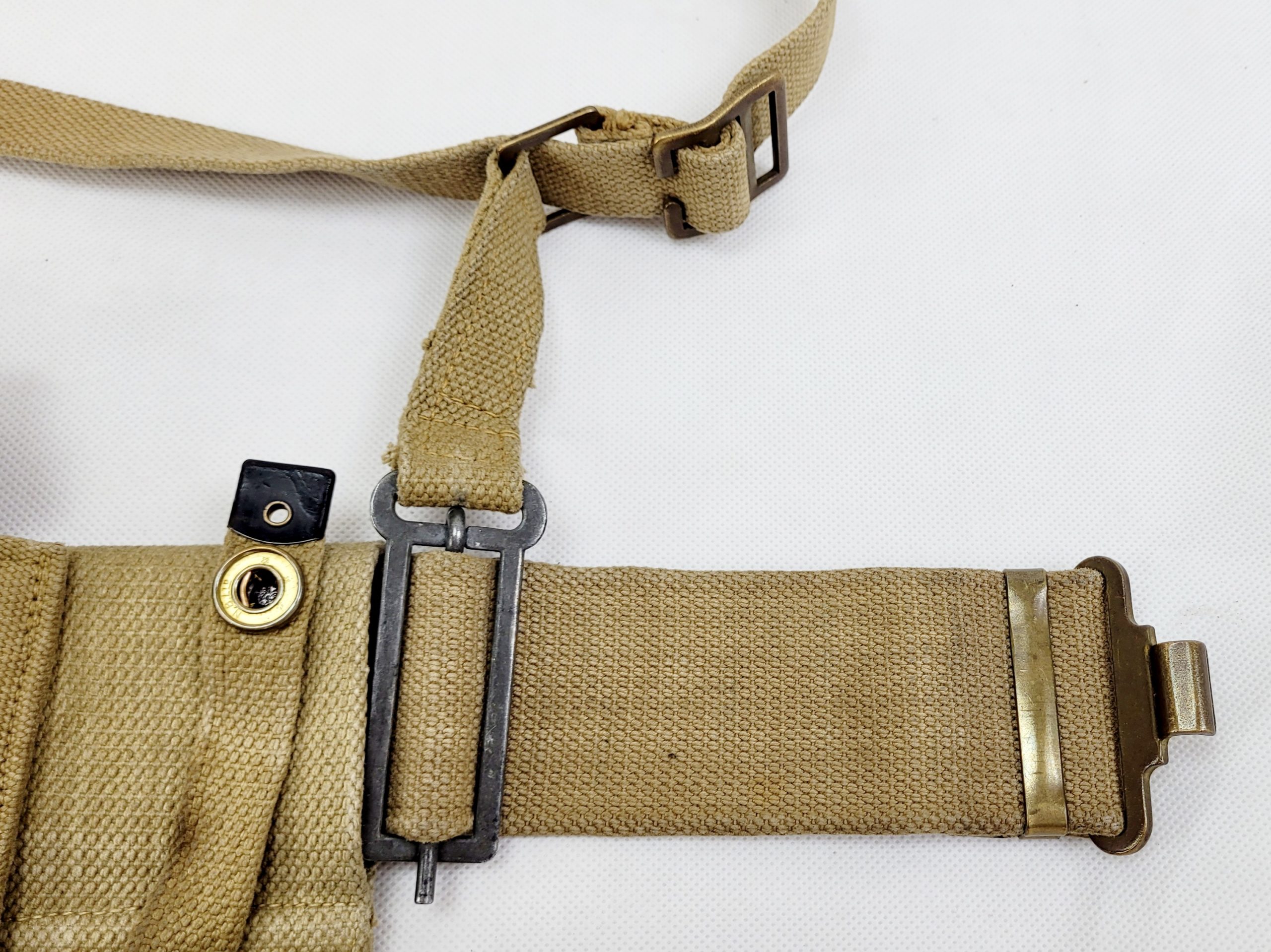 WW2 1941 Dated Enfield No2 Mk1* .38 Tankers Revolver with Original Webbing - Image 32