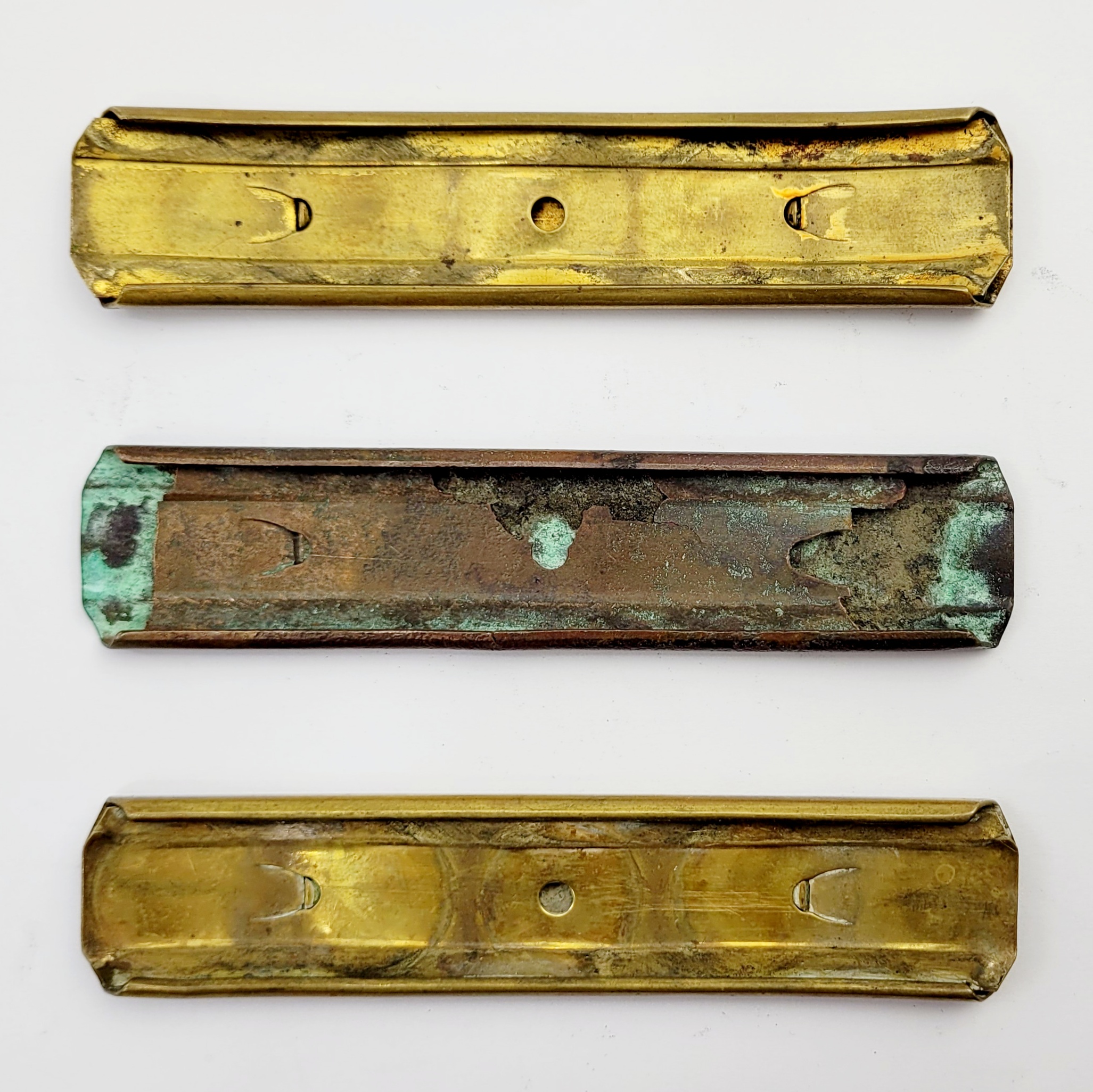 WW2 Era Two Clips of Five Anti Tank Rifle Rounds .55 Boys with Original Pouch and Spare Stripper Clip - Image 8