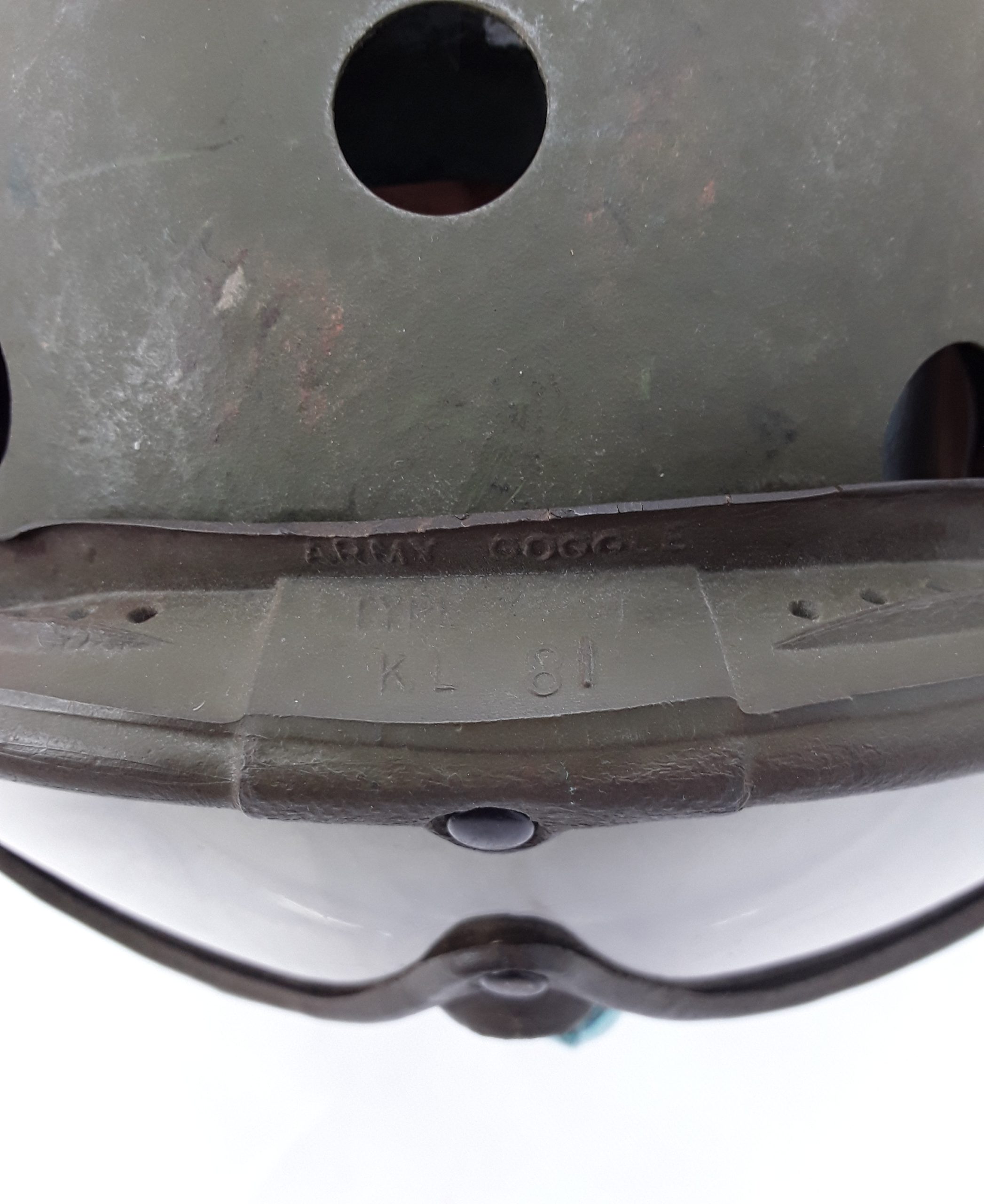 Rare And Unissued Complete Set Of Rawlings WW2 M1938 USA Tankers Helmet With Microphones - Image 15