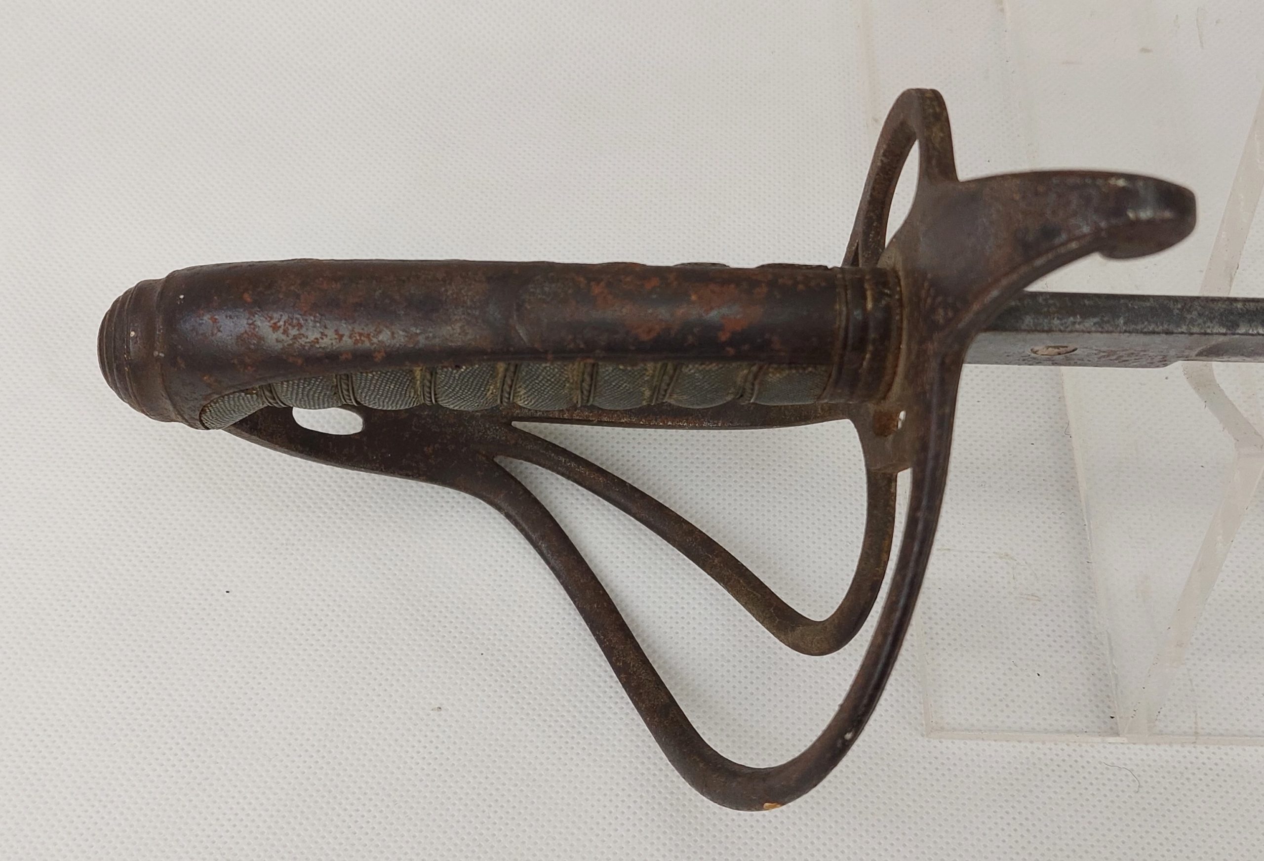 1821 Pattern Light Cavalry Officers Sword And Scabbard - Image 5