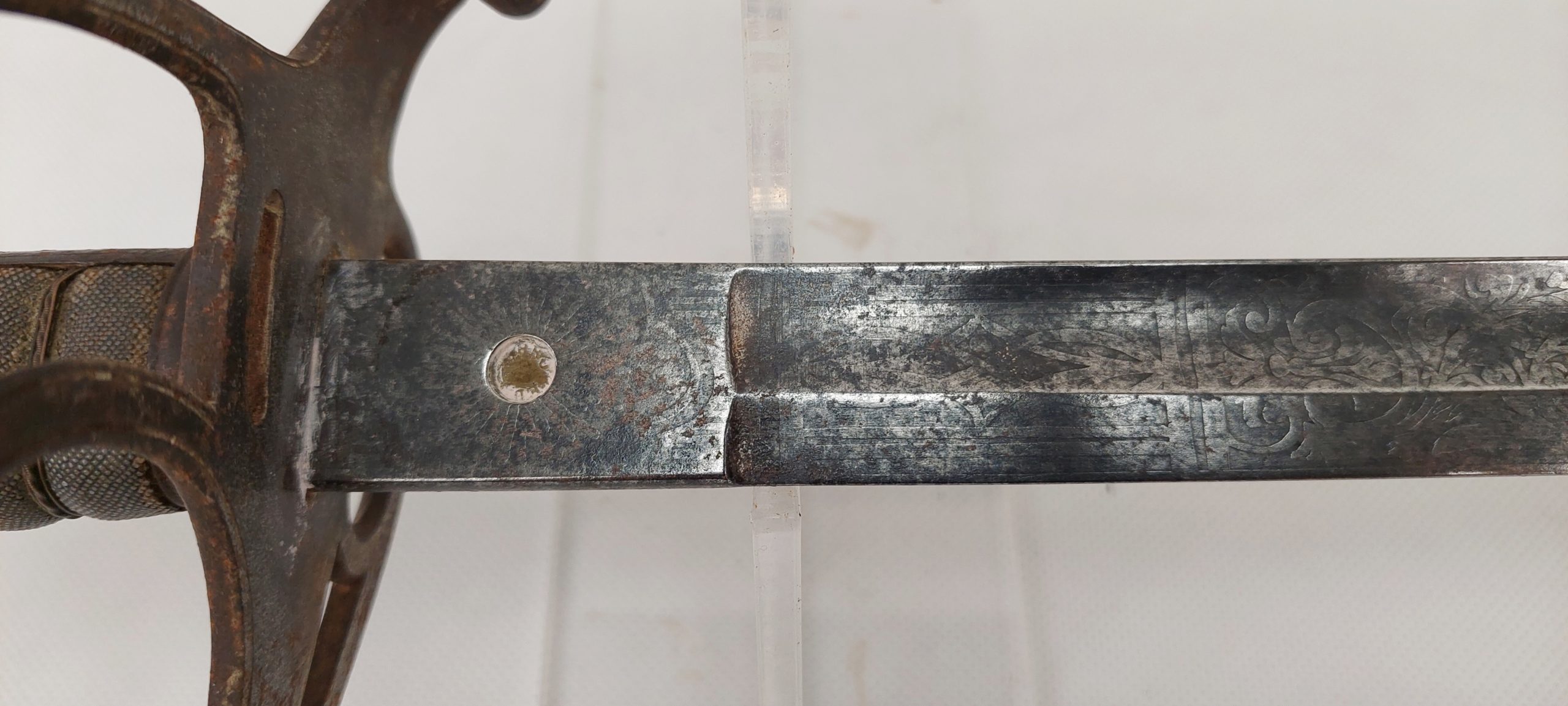 1821 Pattern Light Cavalry Officers Sword And Scabbard - Image 11